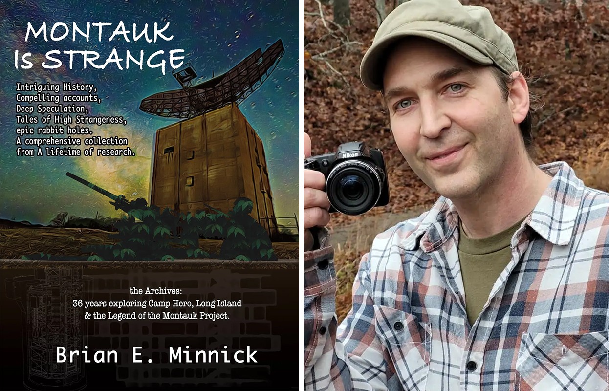 Brian Minnick and his book "Montauk Is Strange"