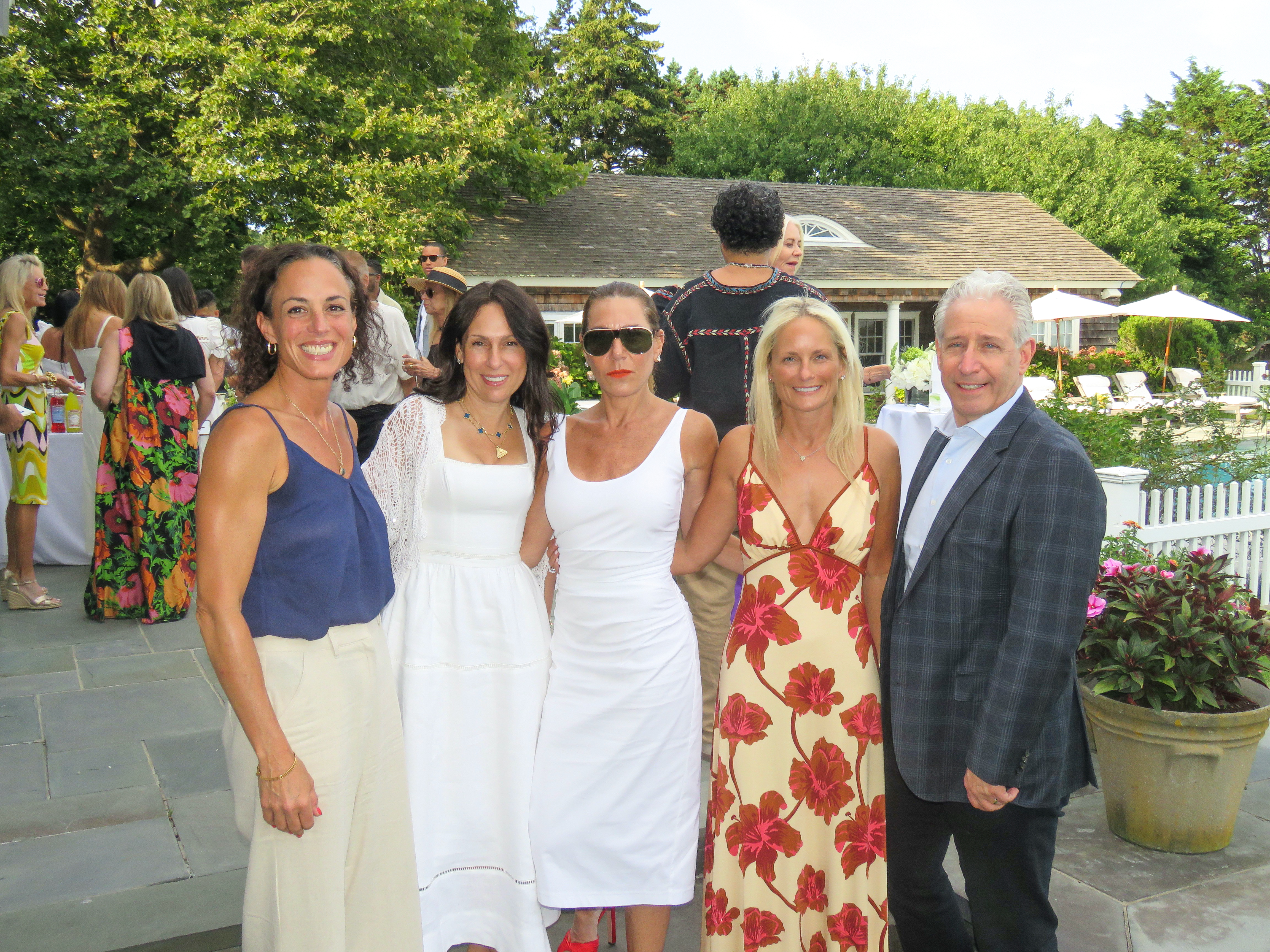 Naomi Giges Downey, Shari Fine, Amanda George, Heather Mnuchin