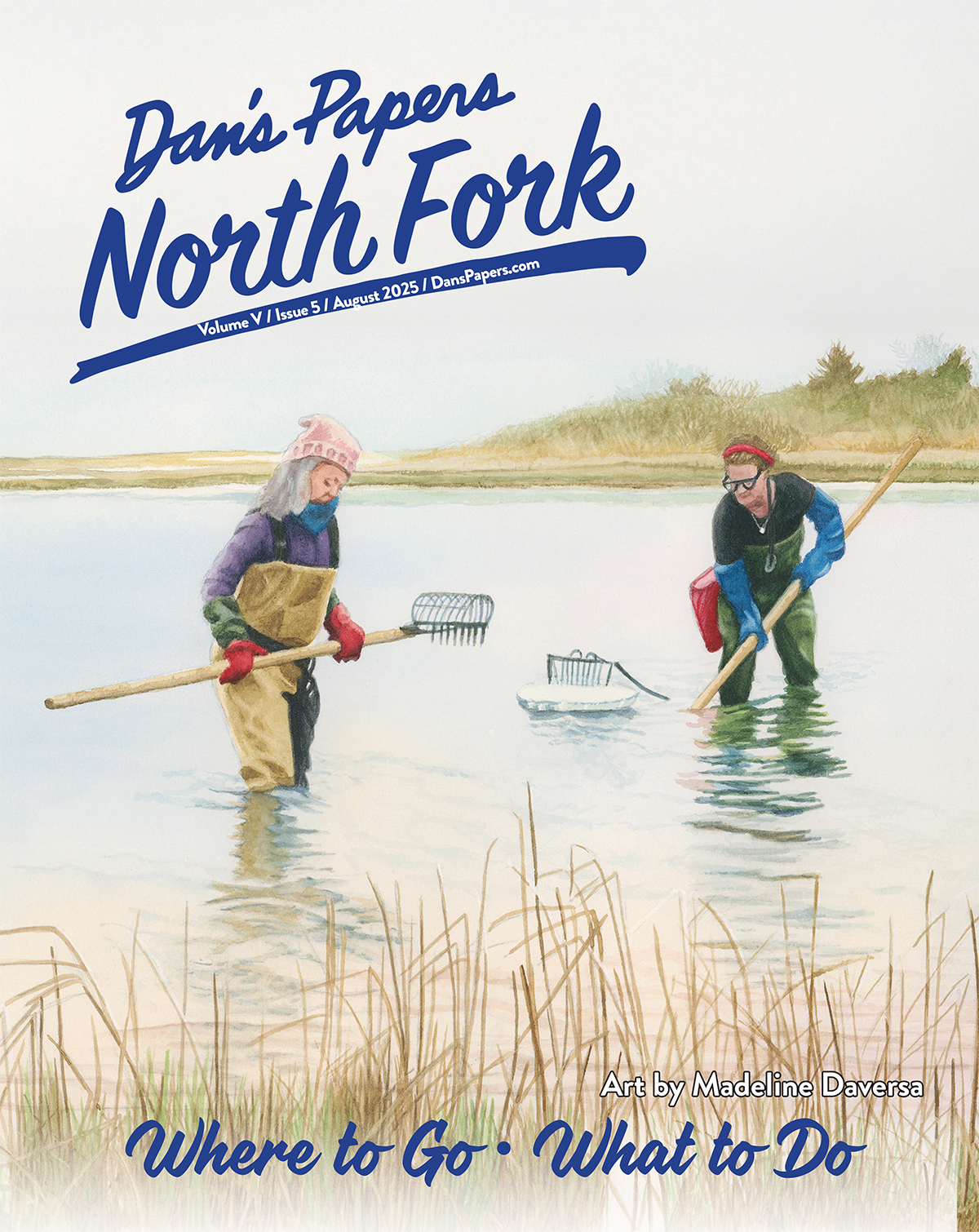 August 29, 2025 Dan's Papers North Fork cover by Madeline Daversa
