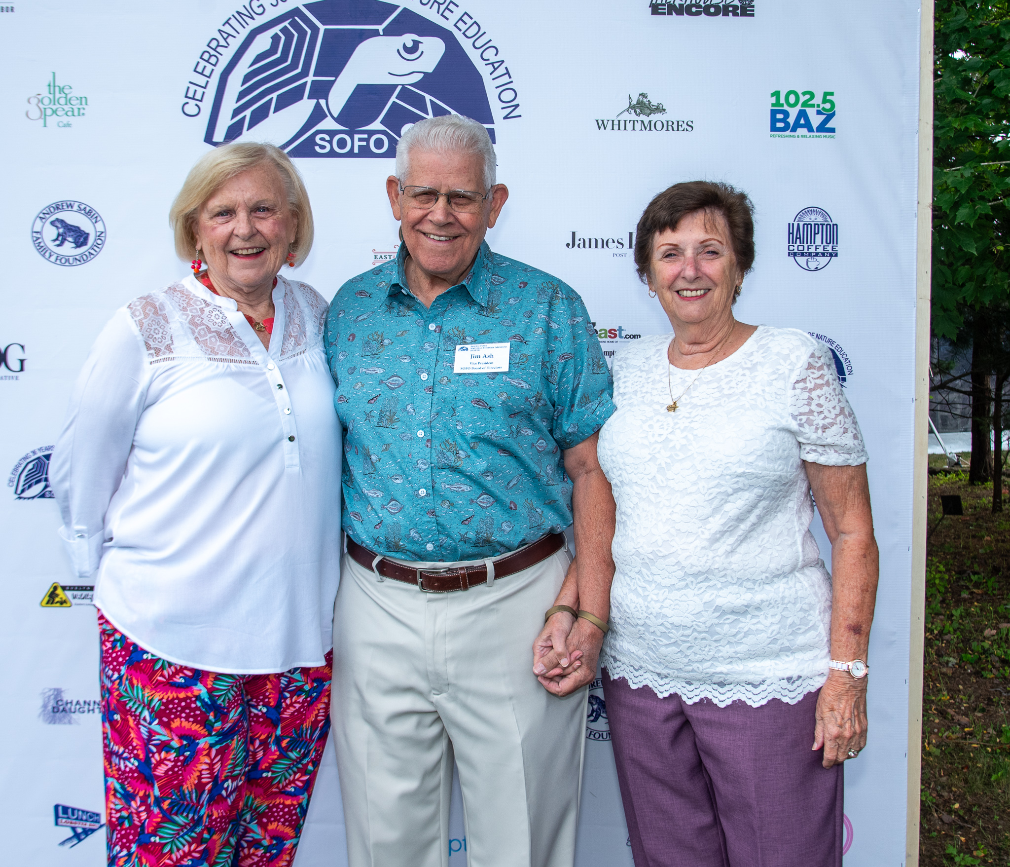 Pam and Jim Ash, Kathy Dombo