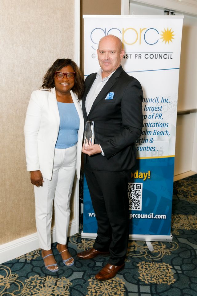 Sandy Collier with Michael Turnbell  
