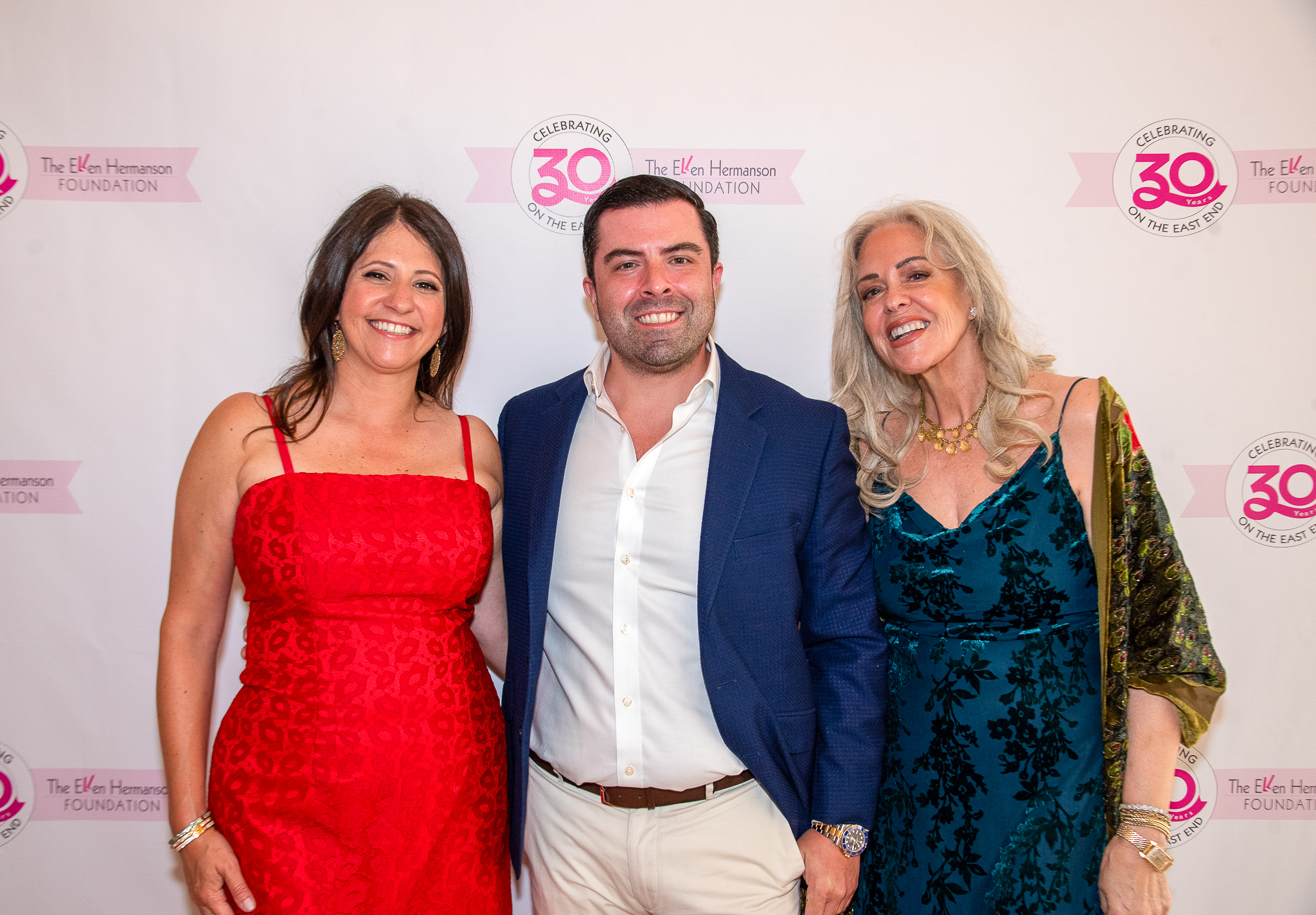 Sarah and Stephen DeFlorio, Jackie Dunphy