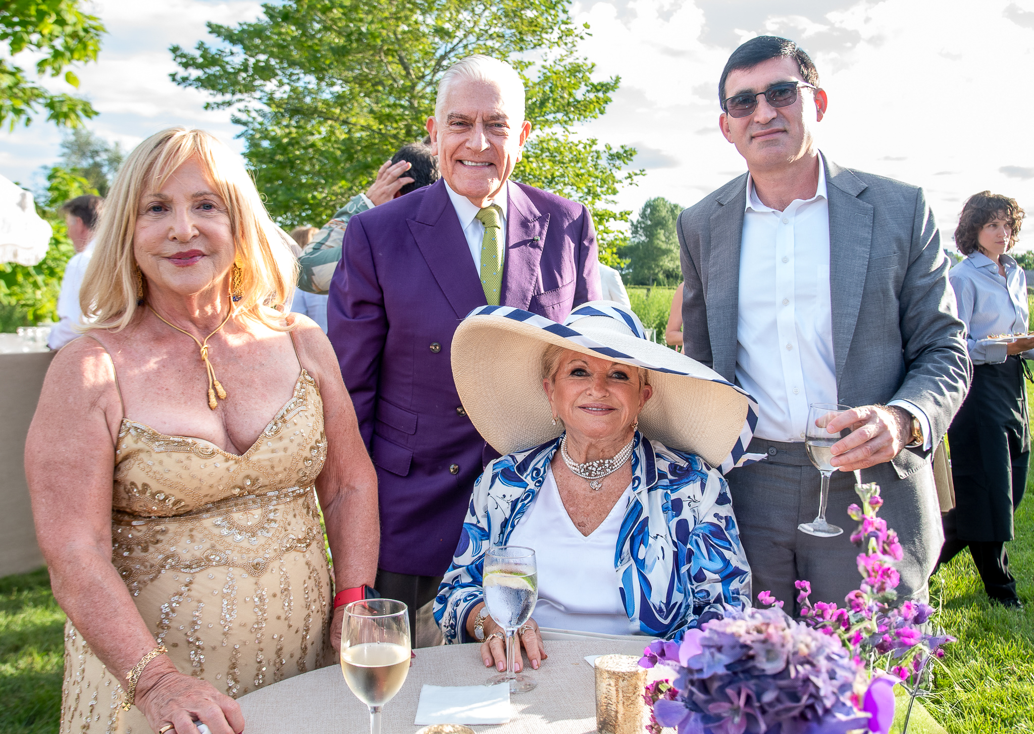 Sonia Lowenberg, Sir Mark Fehrs Haukohl, Dr. Yan Katsnelson and Victoria Schneps