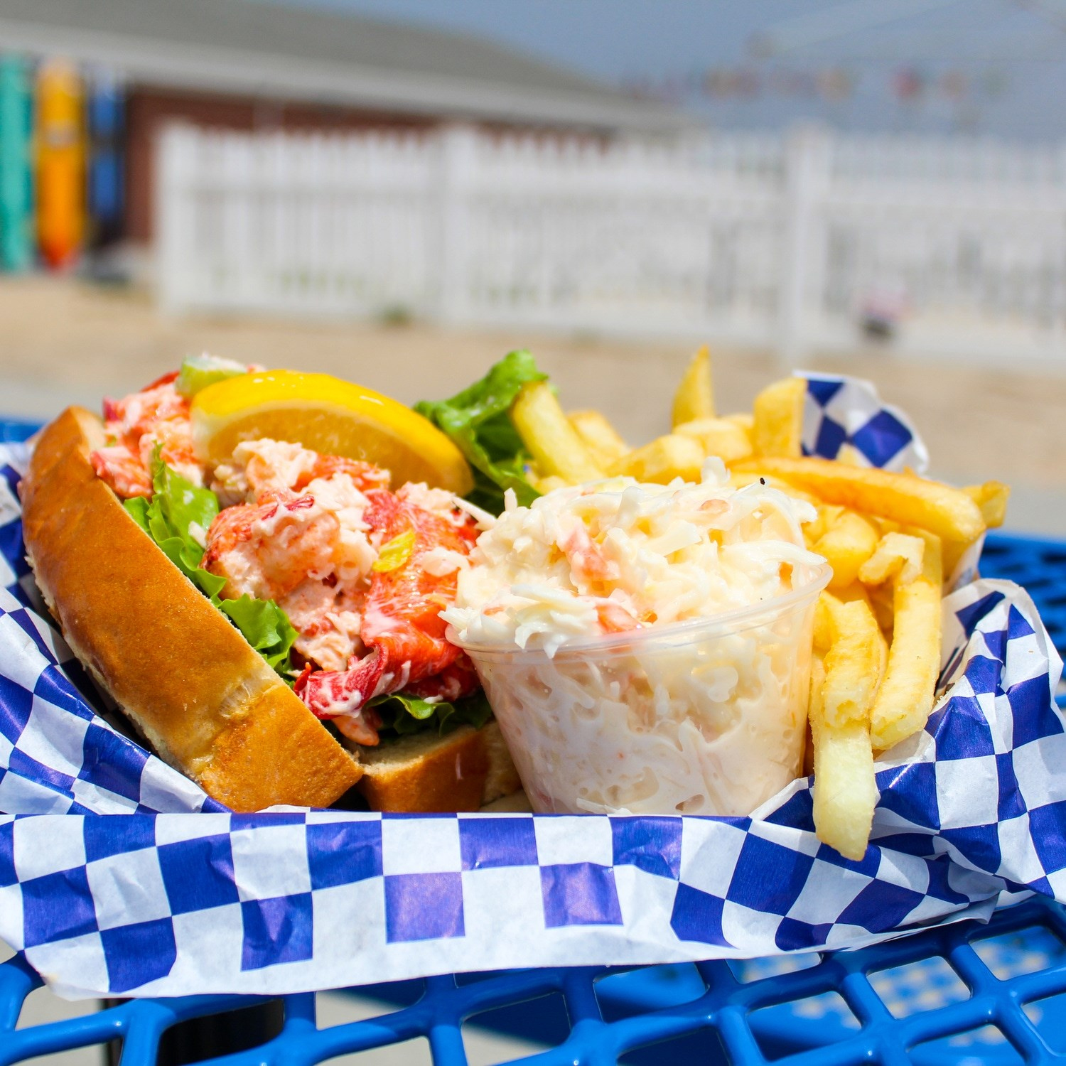 Tiki Joe's lobster roll