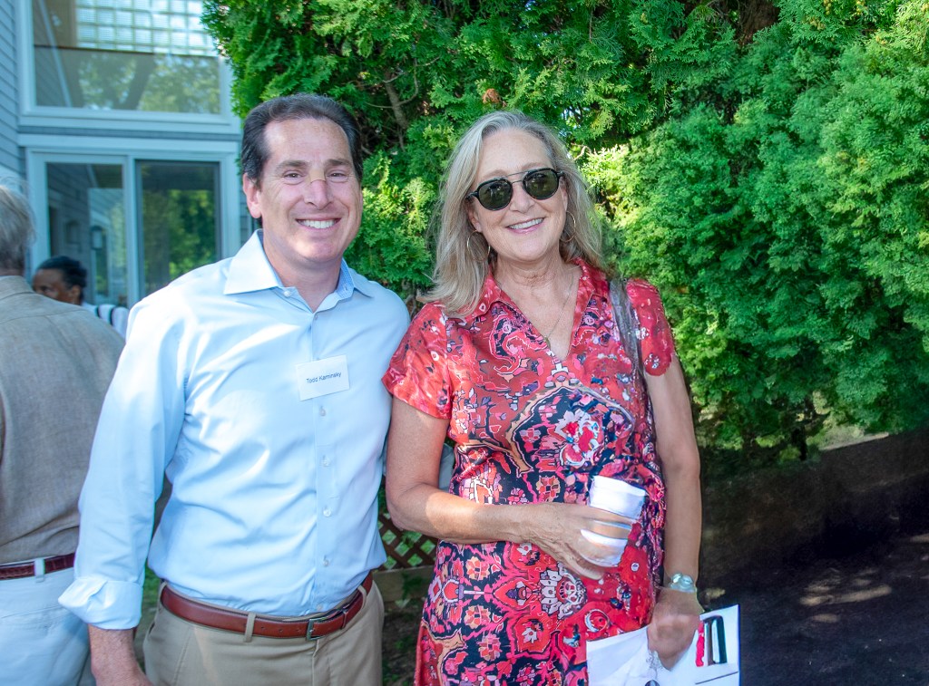 Todd Kaminsky and Bridget Fleming
