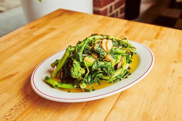 Chef Joe Isidori’s Sautéed Broccoli Rabe with Garlic and pepperoncini from Arthur & Sons!