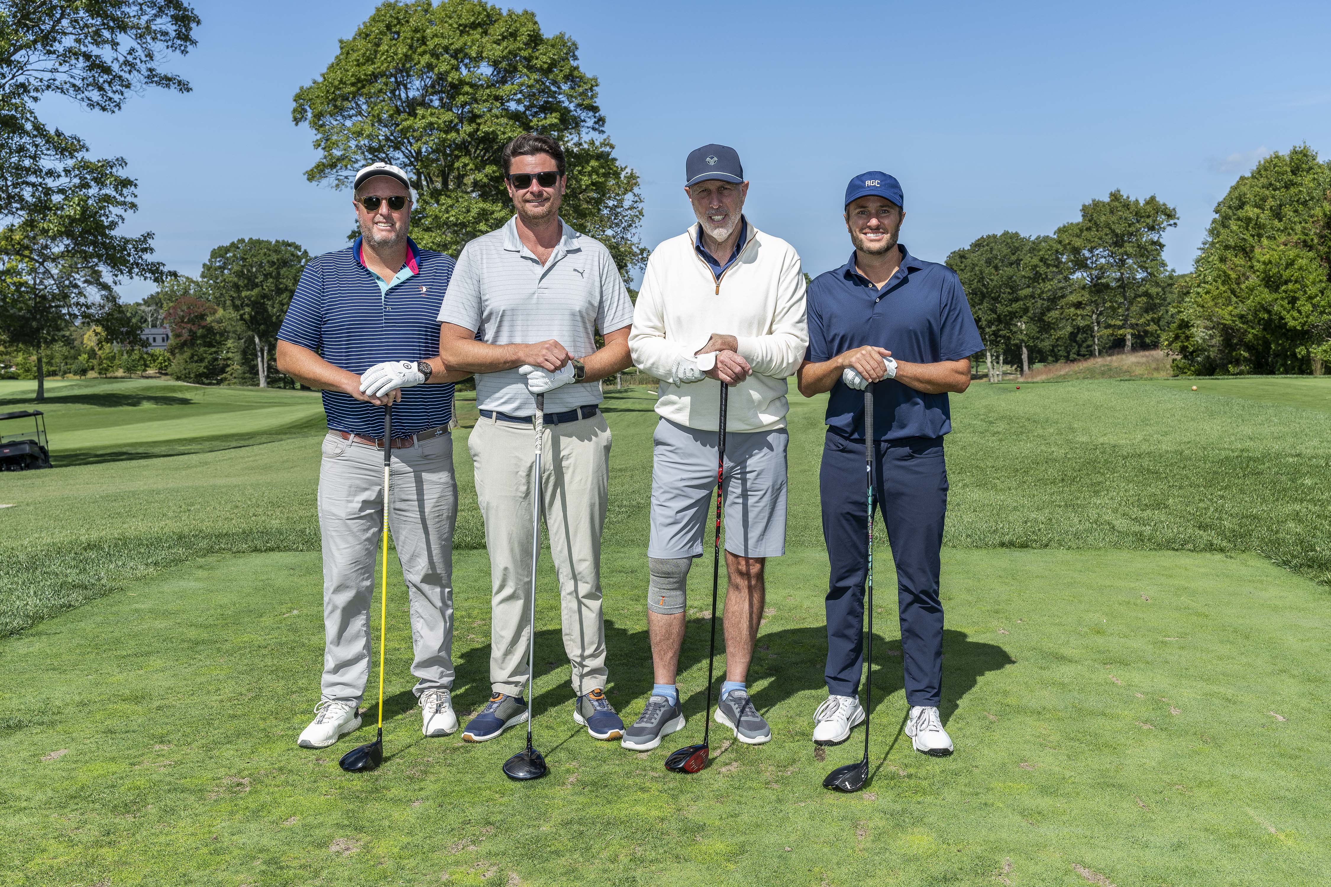 The foursome of Kevin Hummel, Eric Flaherty, John Hummel, Jon Hummel, Jr. were the Tournament Winners at The Retreat’s Annual Golf Outing at the Noyac Golf Club on September 22, 2025. John Hummel and Associates were also the event’s Dinner Sponsor