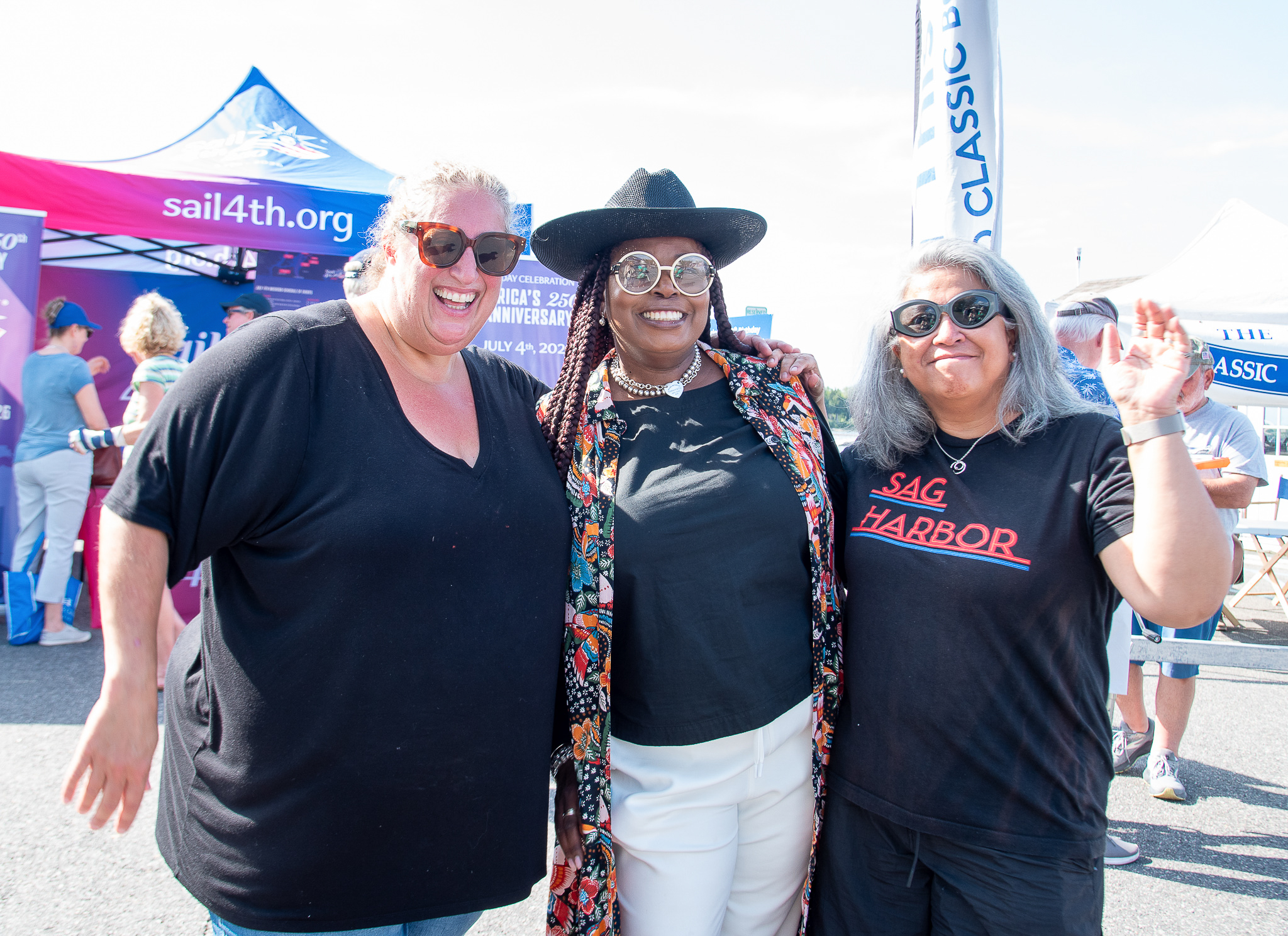 Amy Kirwin, Georgette Grier-Key, Genevieve Villaflor