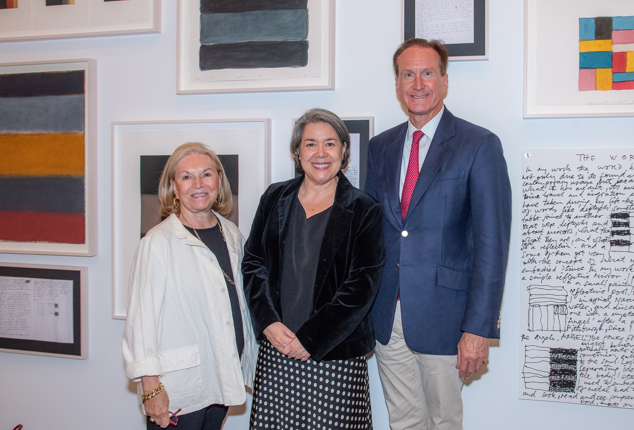 Ann Ames, Monica Ramirez-Montagut, Mayor William Manger