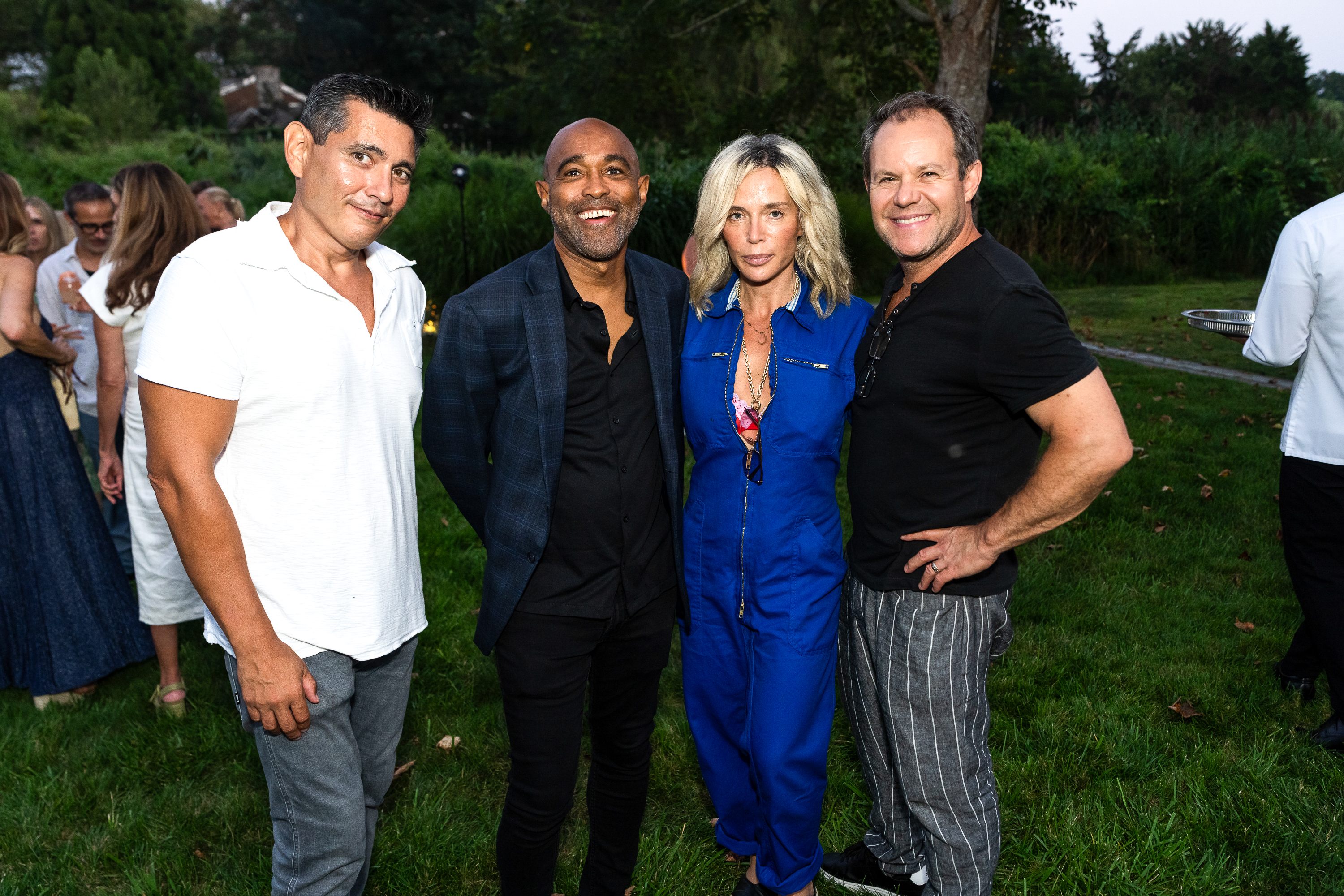 Arnold Reyes, Mark Solomon, Bianka and James Lefferts 