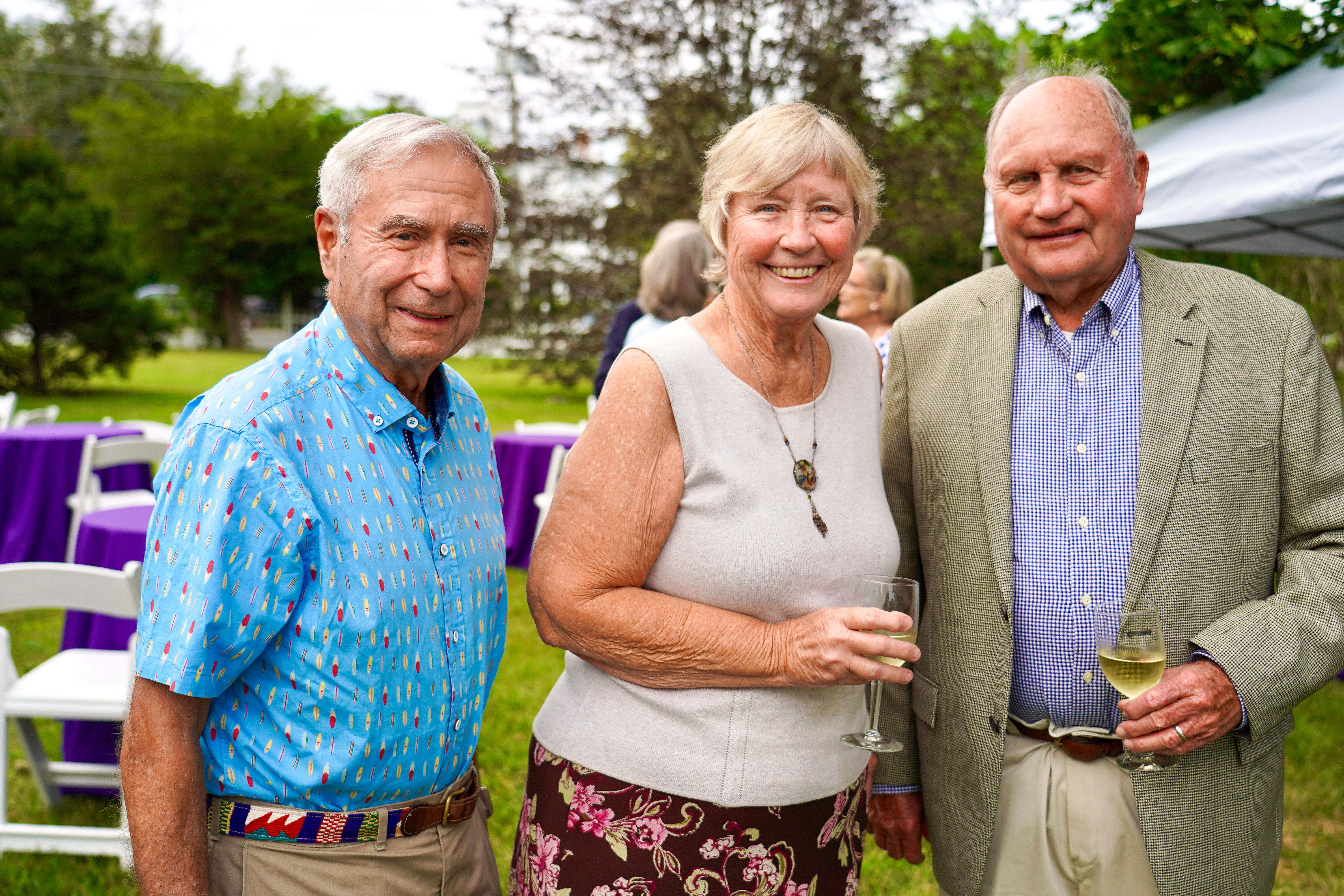 Bill Tortella, Ellen & Fred Wilford