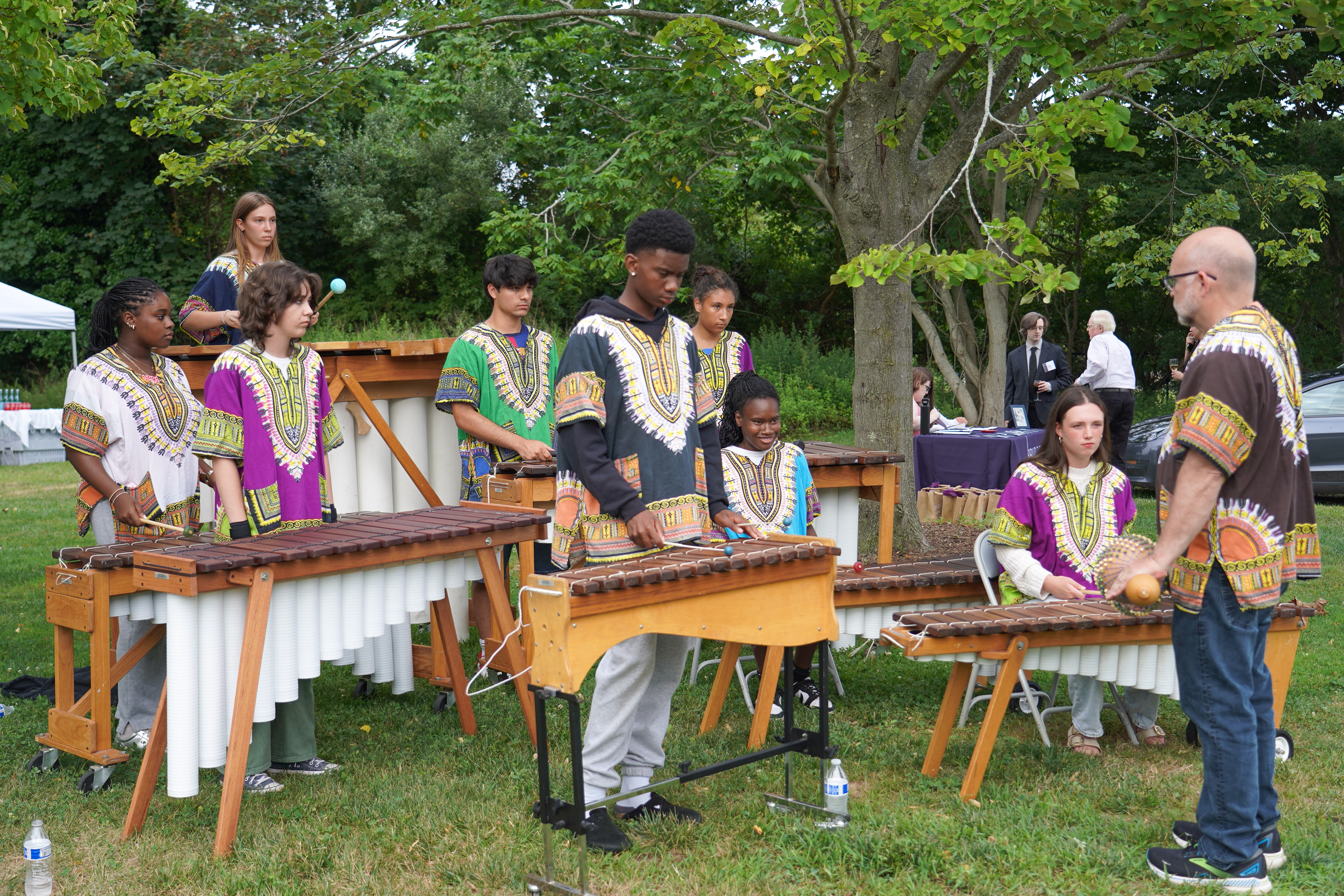 David Elliot and Bridgehampton Tewa Marimba Ensemble
