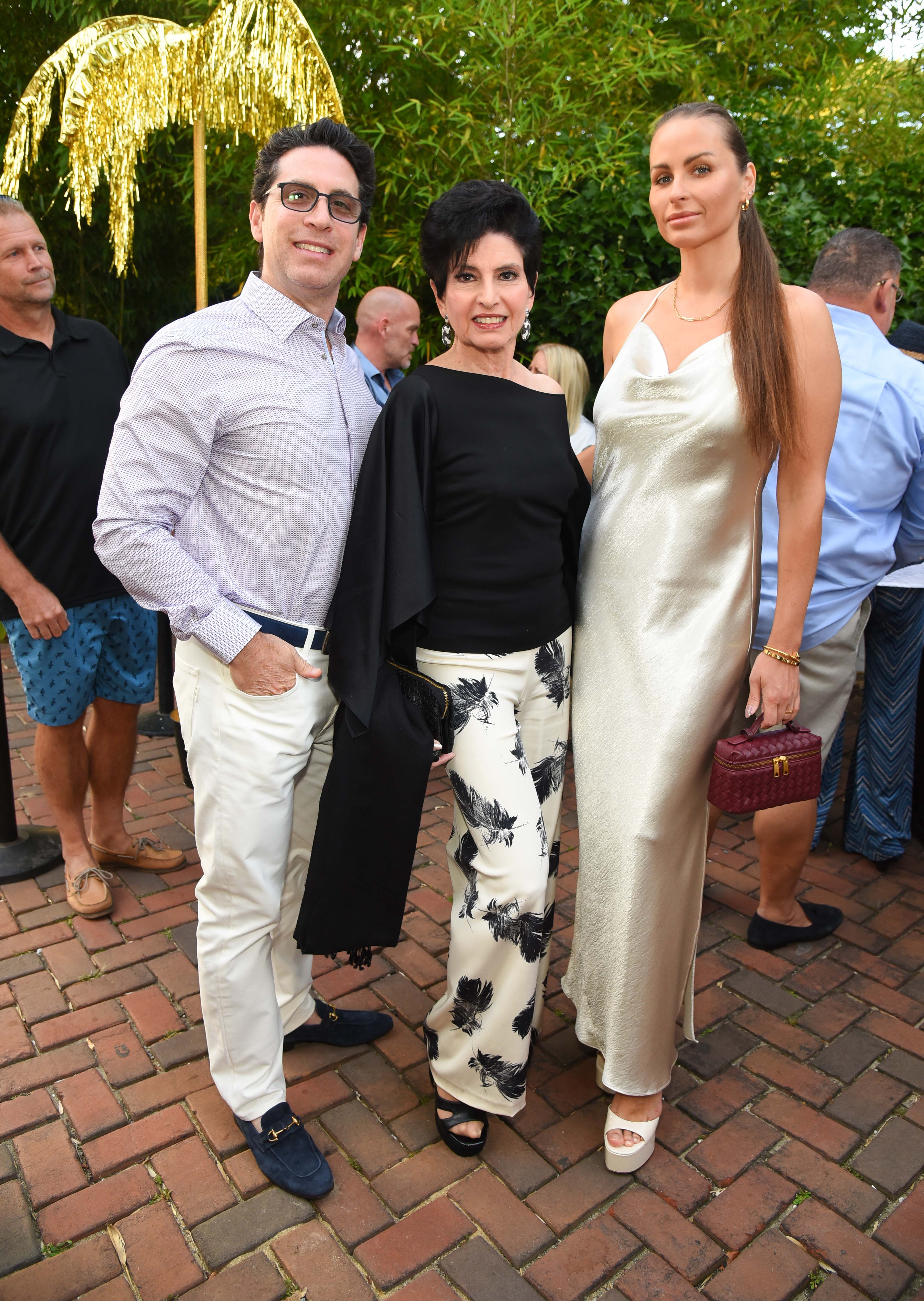 Dr. Marc, Arlene, and Milda Lazare 