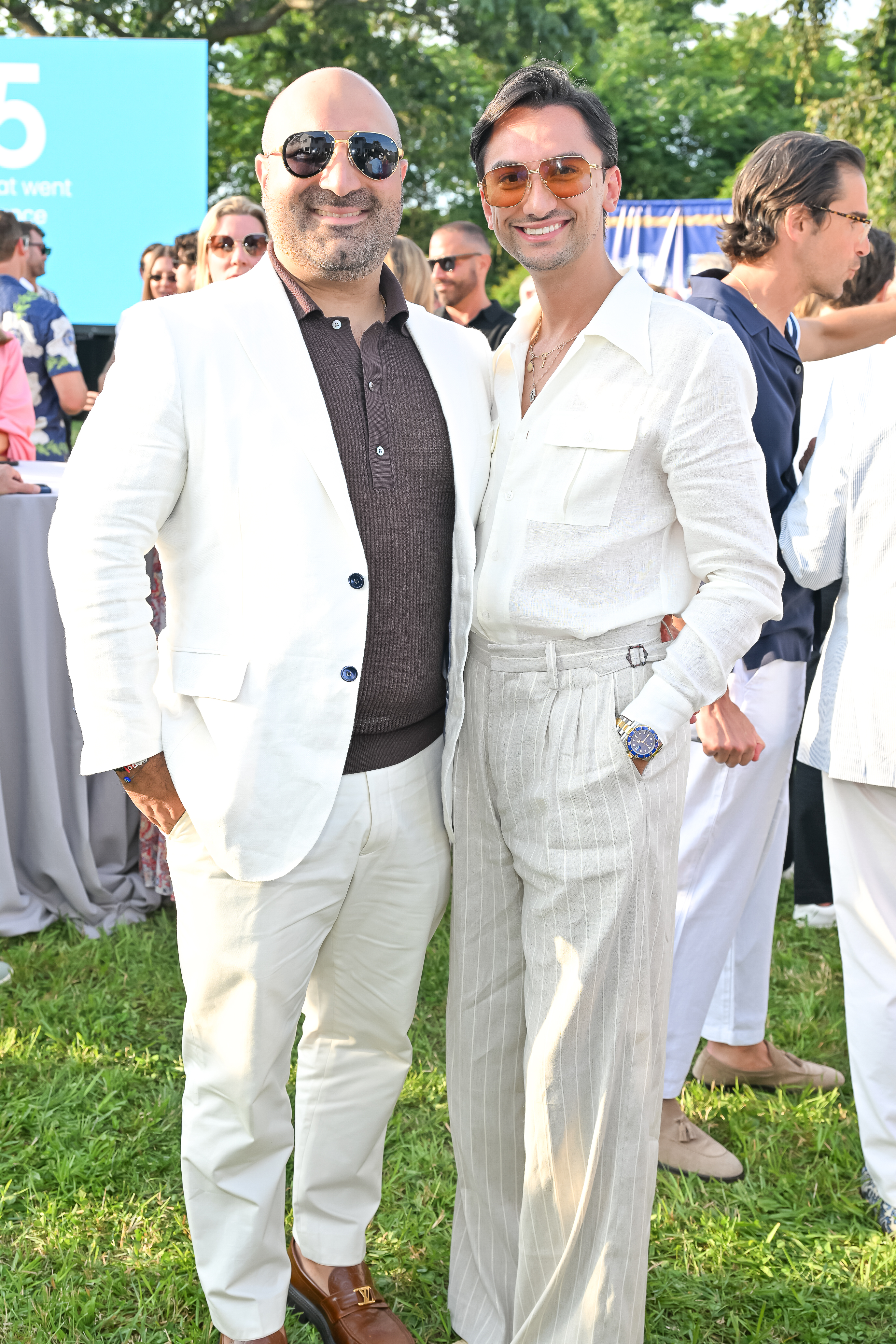 Dr. Felix and Matthew Cohen