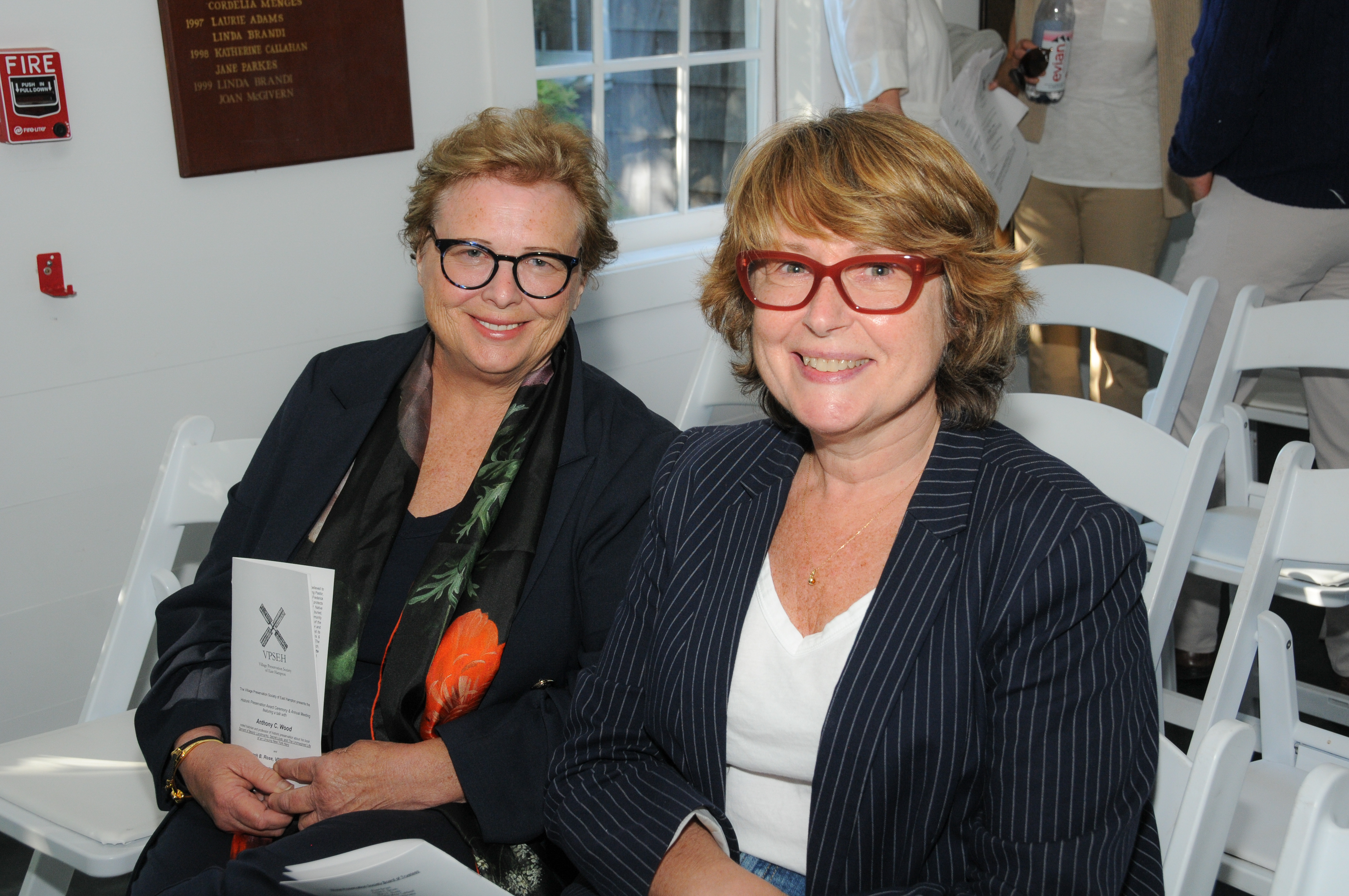 EH Town Deputy Supervisor Cate Rogers, EH Town Supervisor Katheen Burke-Gonzalez
