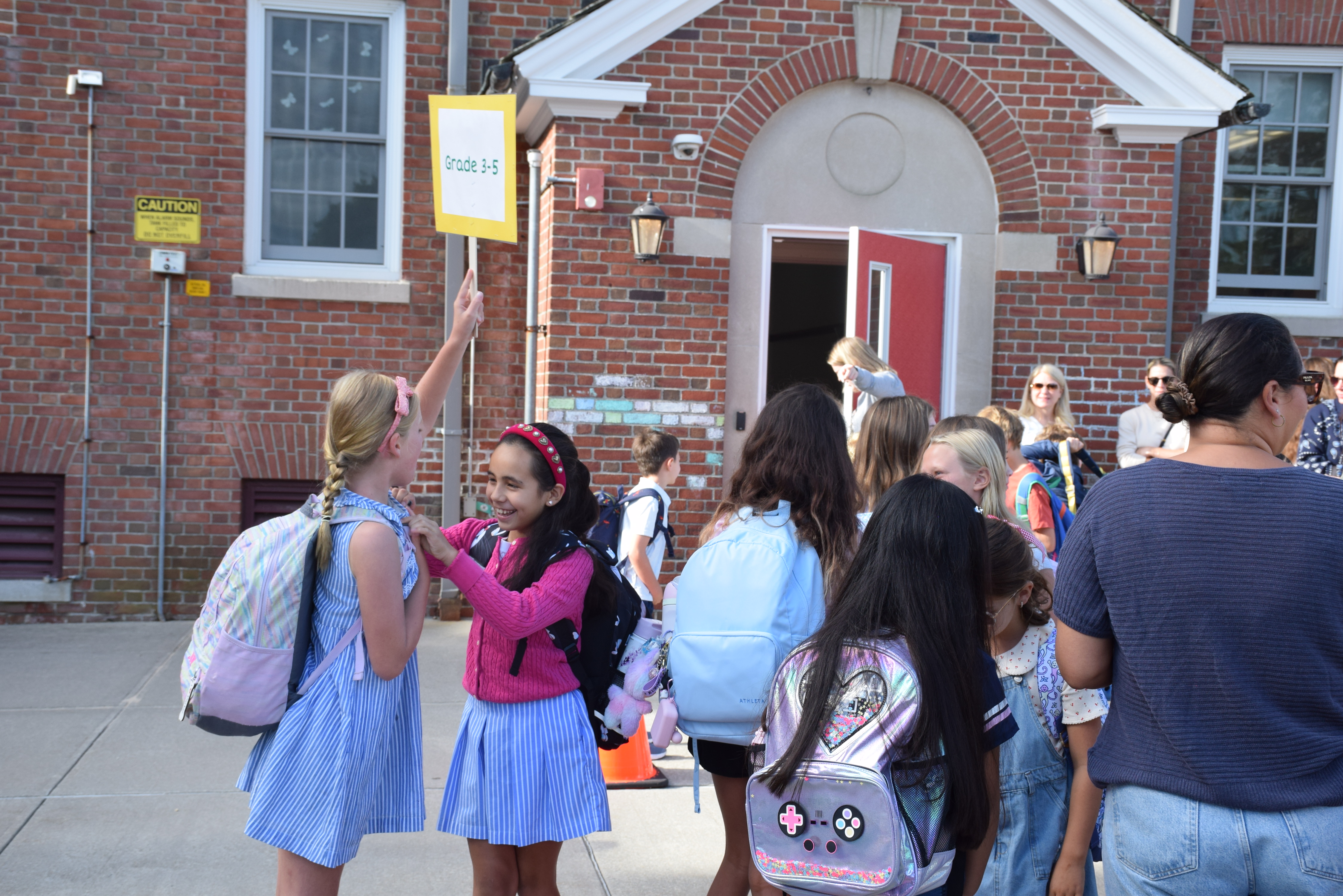 Sag Harbor students returned to Pierson Middle and High School and SagHarbor Elementary School on Sept. 3. (SHSD)