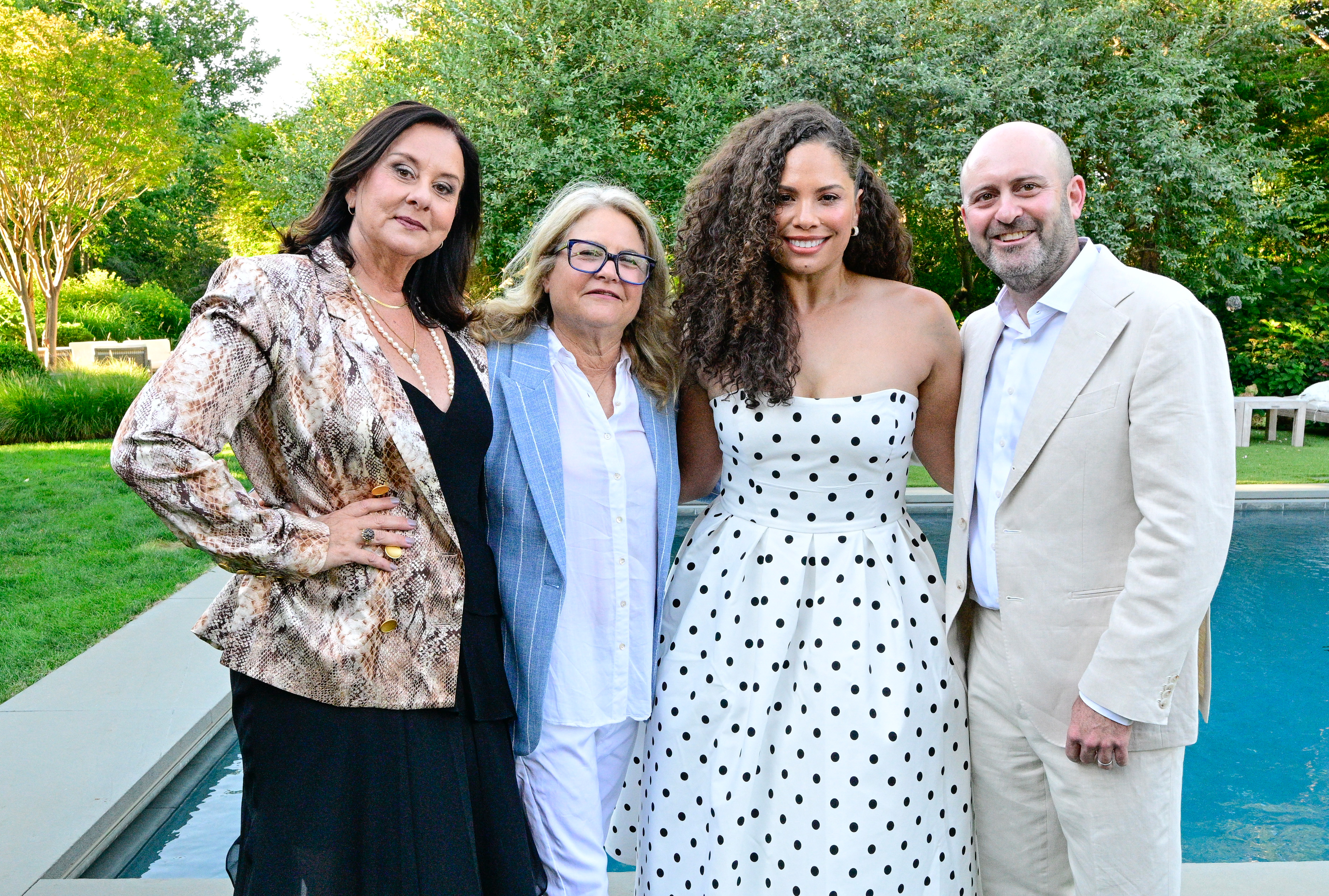 Georgie Smith, Melissa Goddard, Yolanda Elam, and Ken Grouf