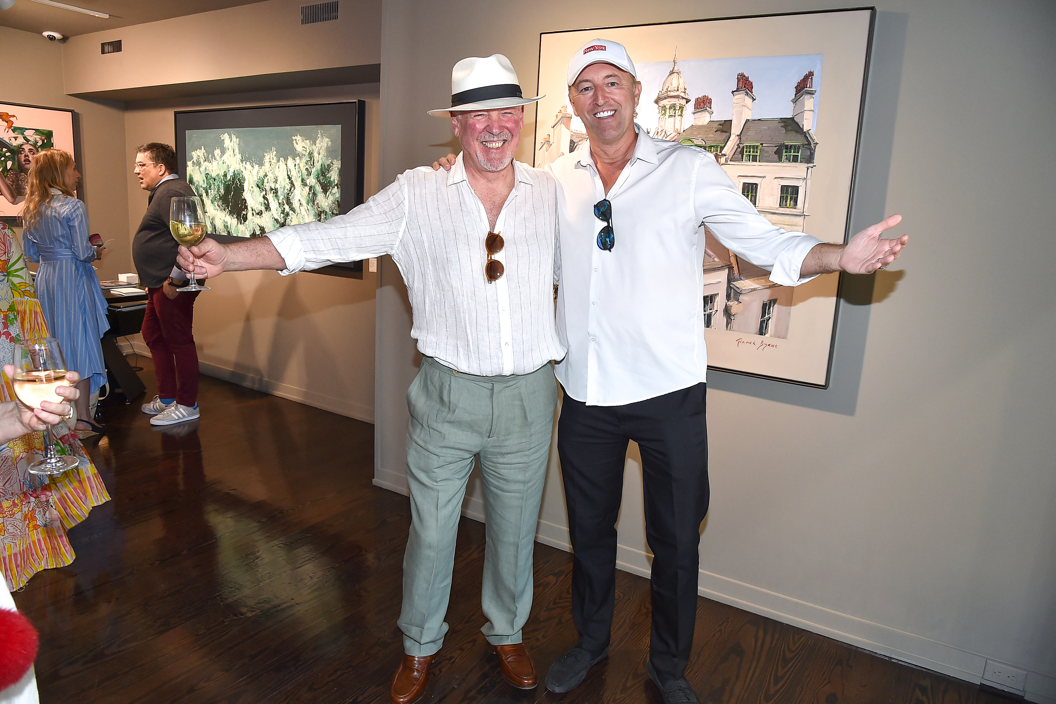 Gerard Byrne and Prince Mario-Max Schaumburg-Lippe