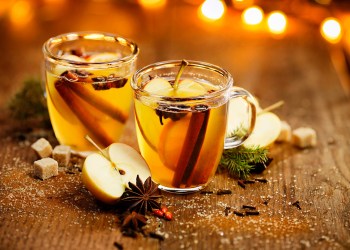 Make hot cider with mastiha this fall