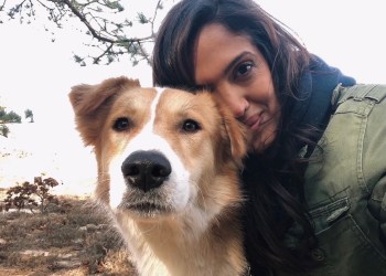 Angelique Williams and Buddy