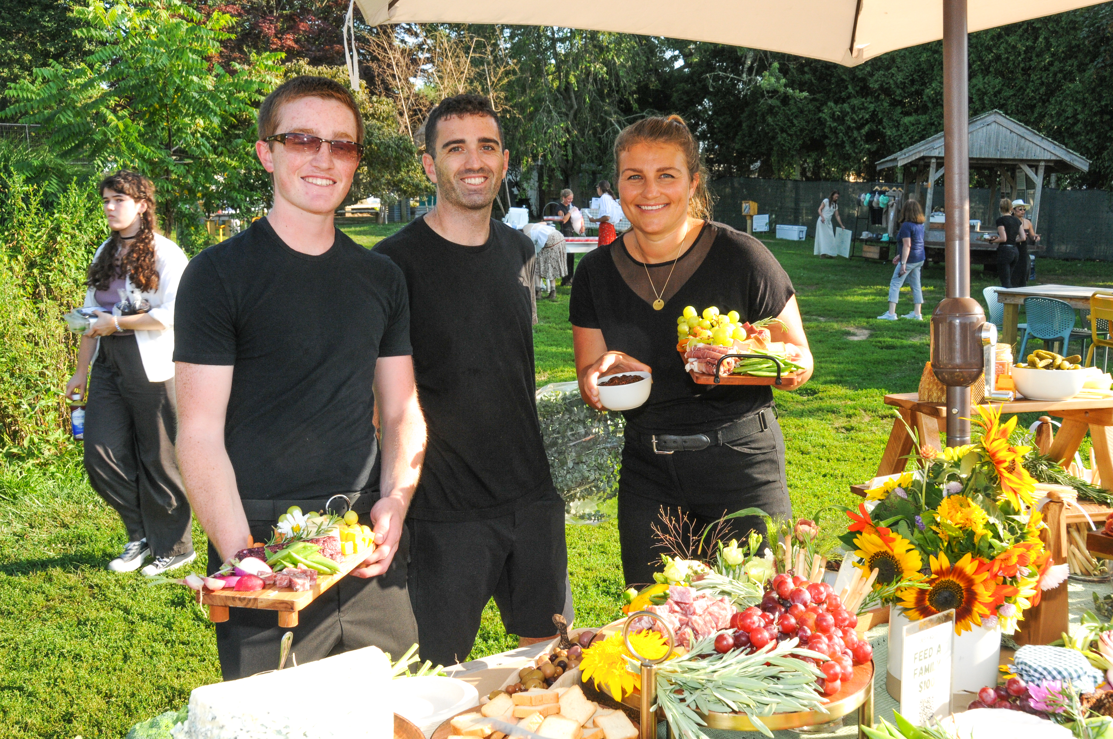 Ian Burge, David Gaviola, Brianne Costello