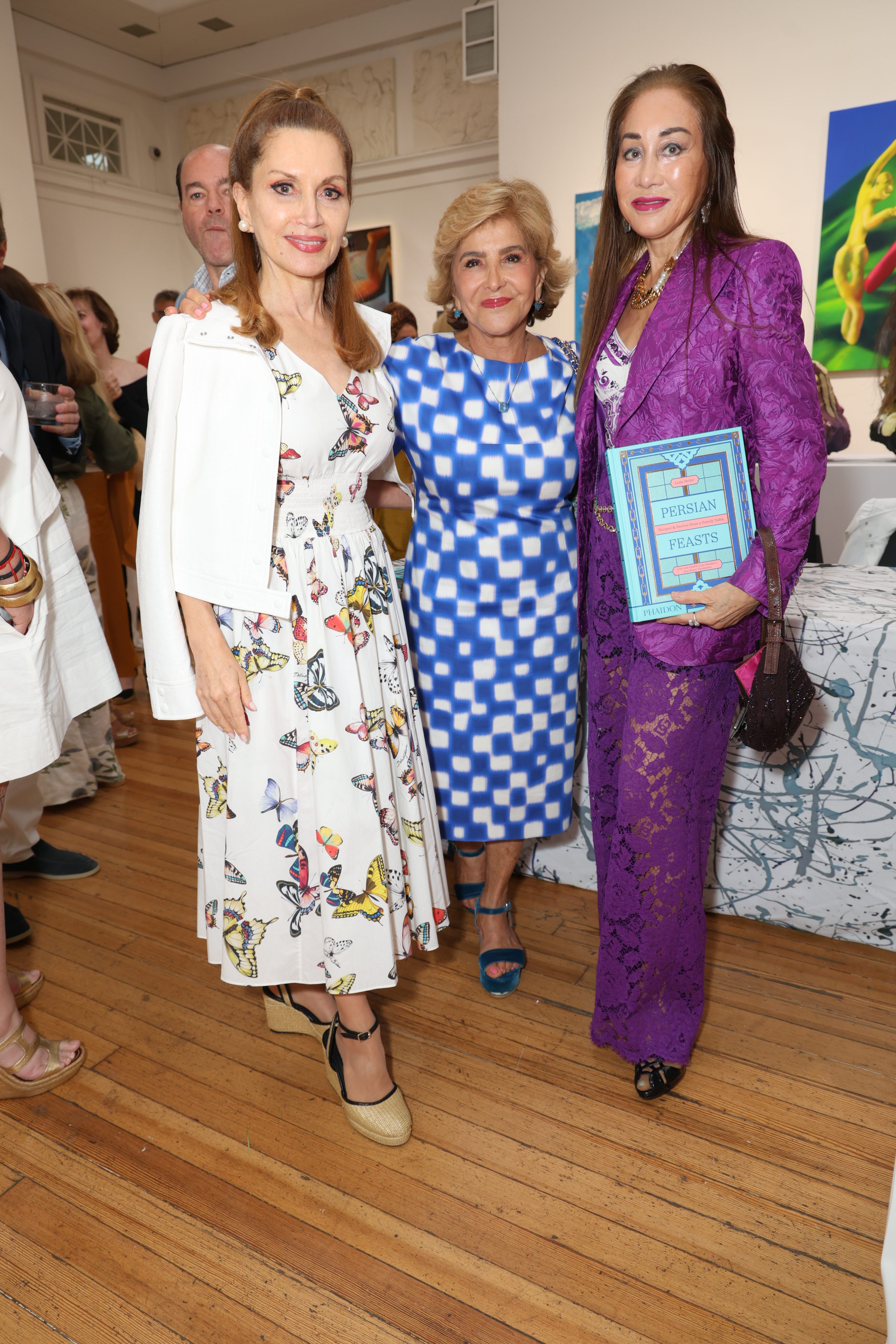 Jean Shafiroff, Leila Heller, Lucia Hwong Gordon