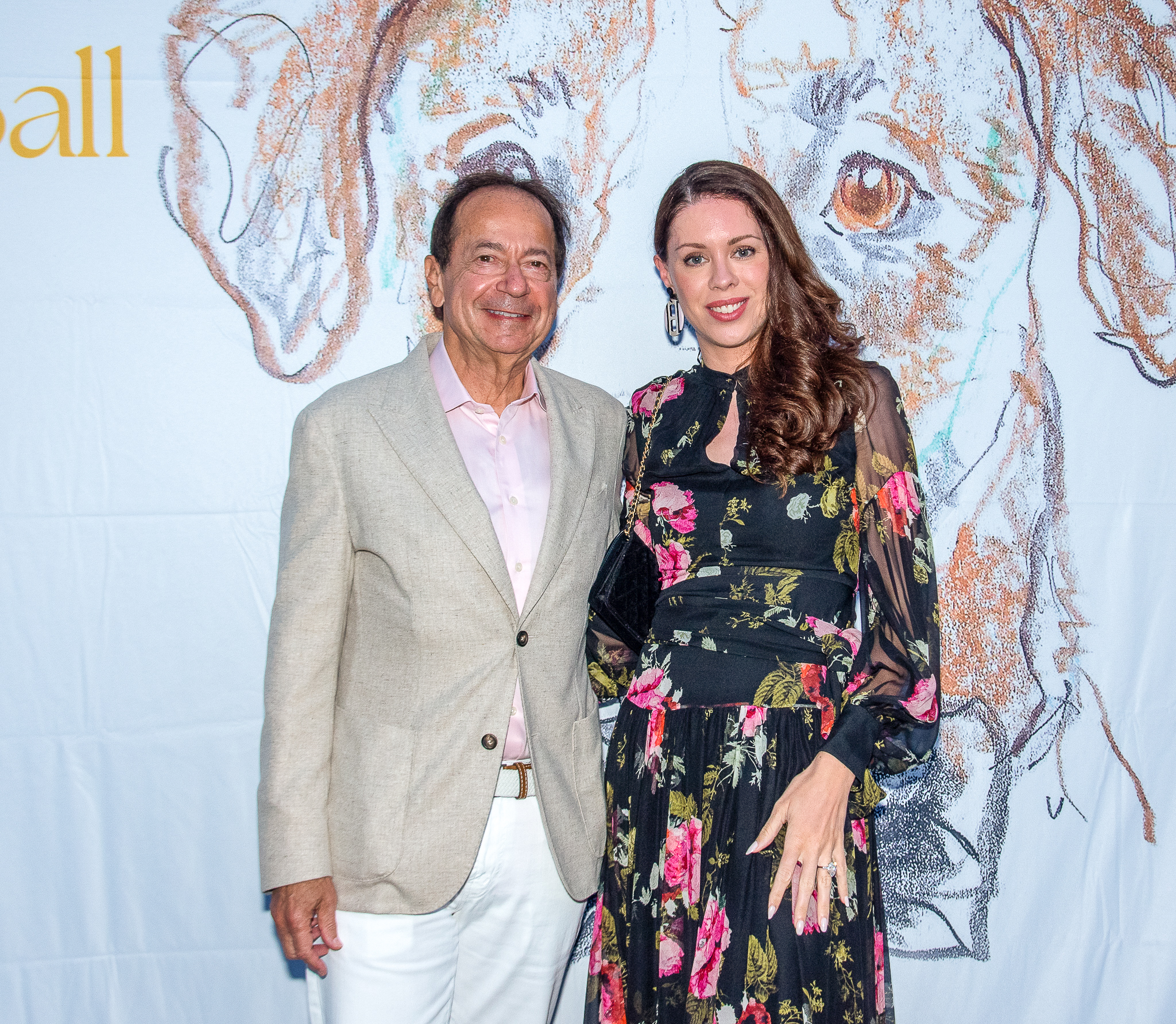 John Paulson and Alina de Almeida