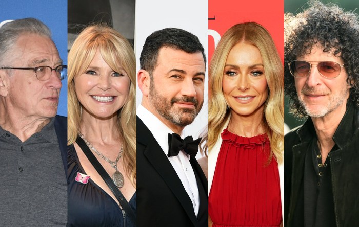 Robert De Niro, Christie Brinkley, Kelly Ripa and Howard Stern were among the Hamptons residents who spoke out in support of Jimmy Kimmel after his suspension and reinstatement at ABC last week