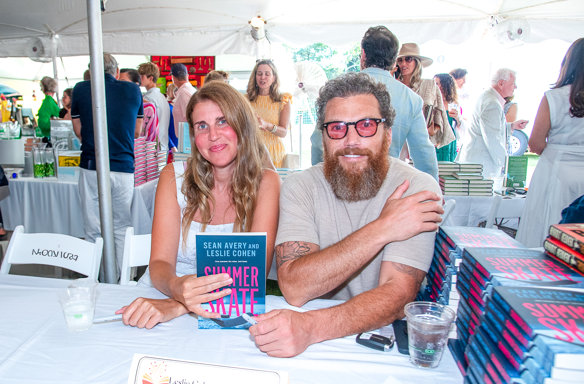 Leslie Cohen and Sean Avery