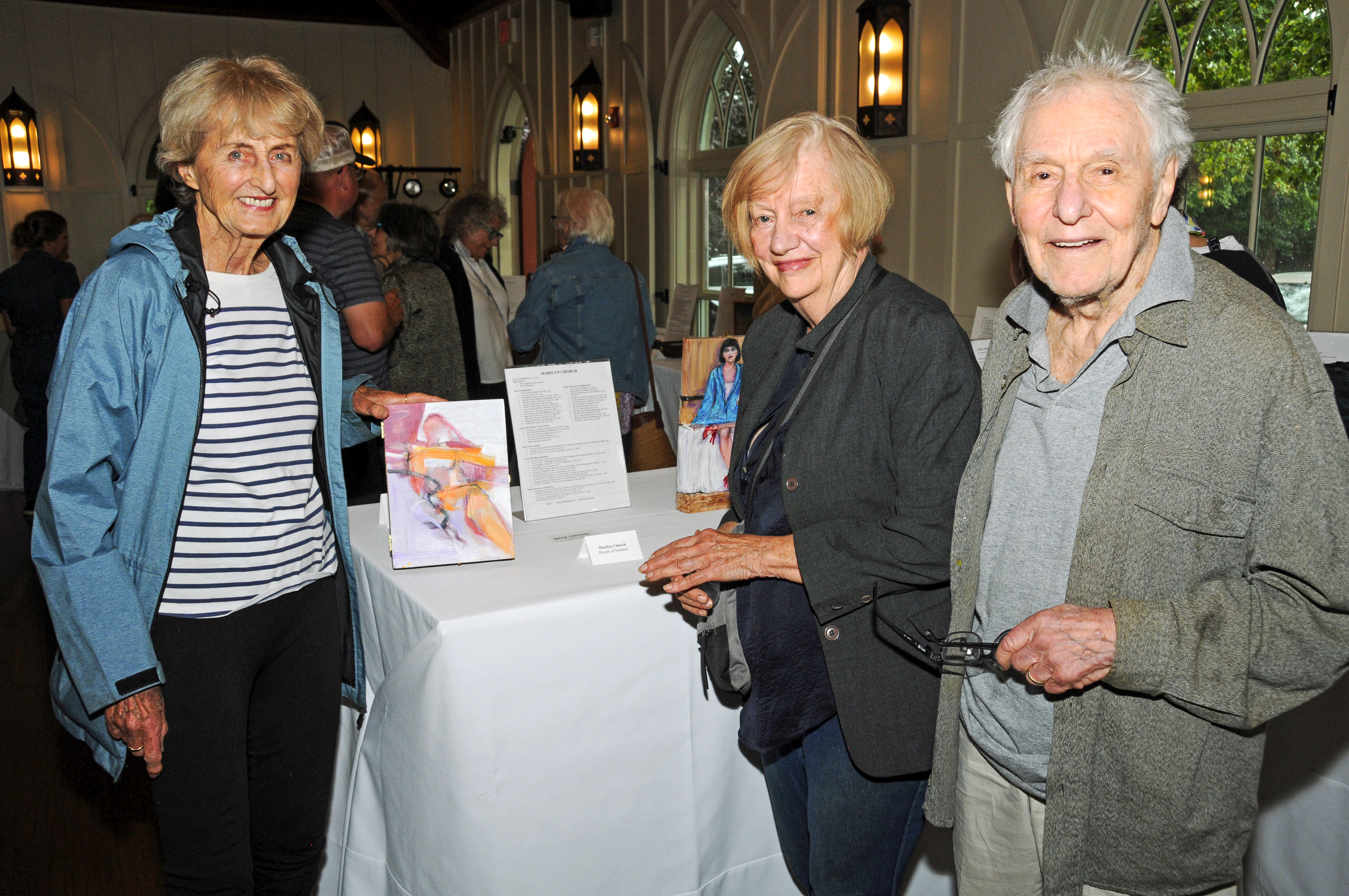 Marilyn Church, Gloria and George Rubino