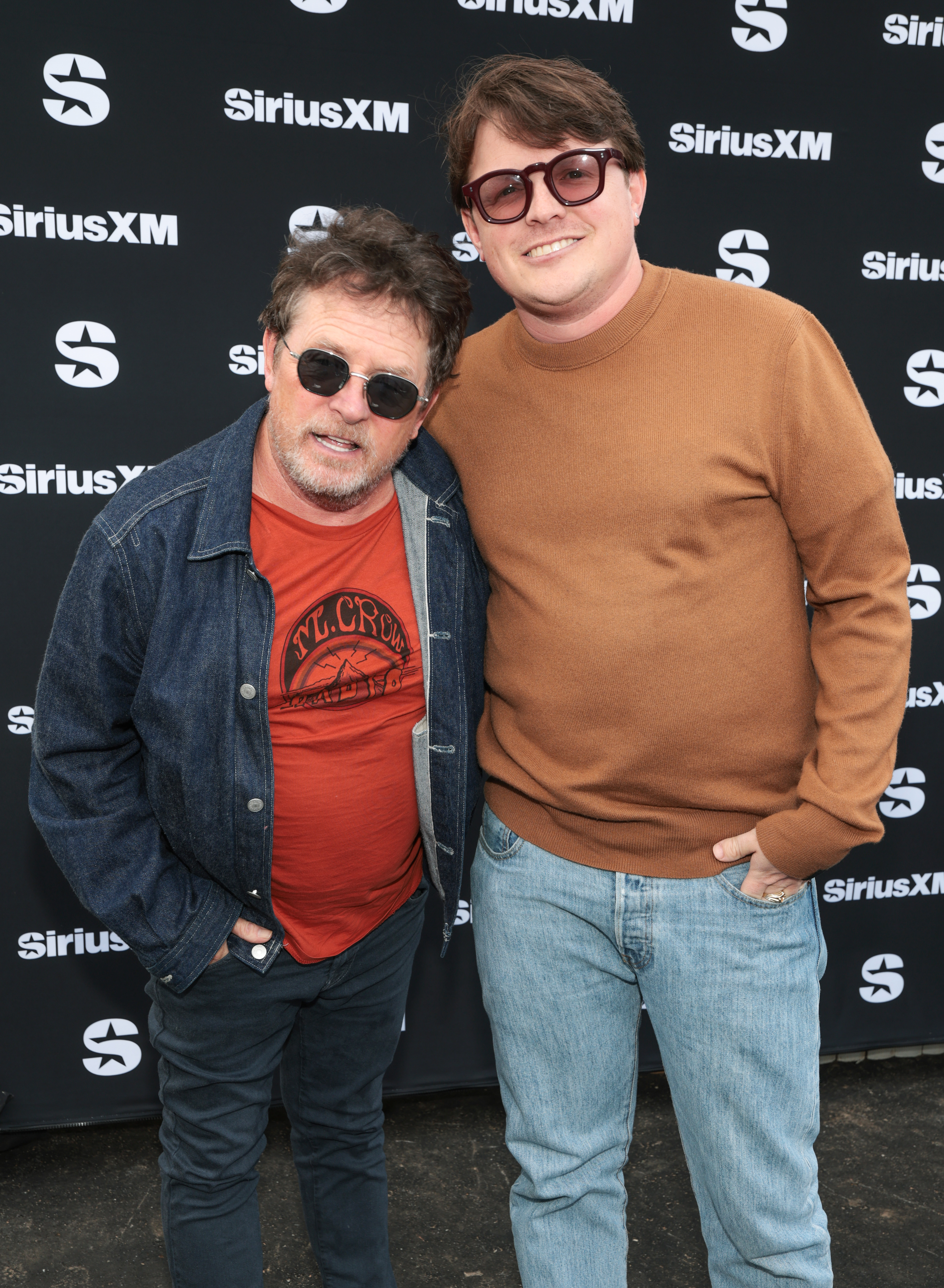 Michael J. Fox and Sam Michael Fox