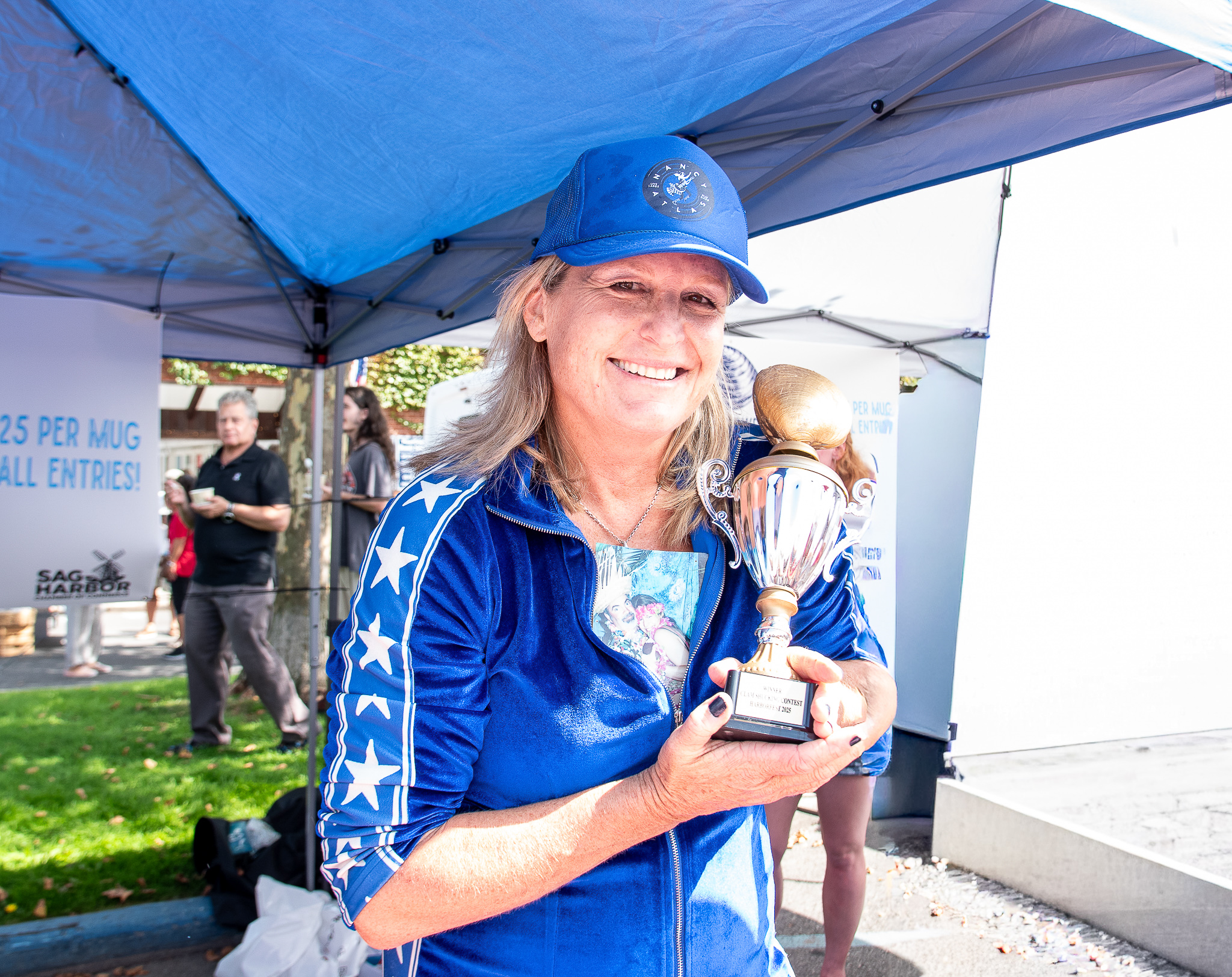 Nancy Atlas, Clam Shucking Contest Winner