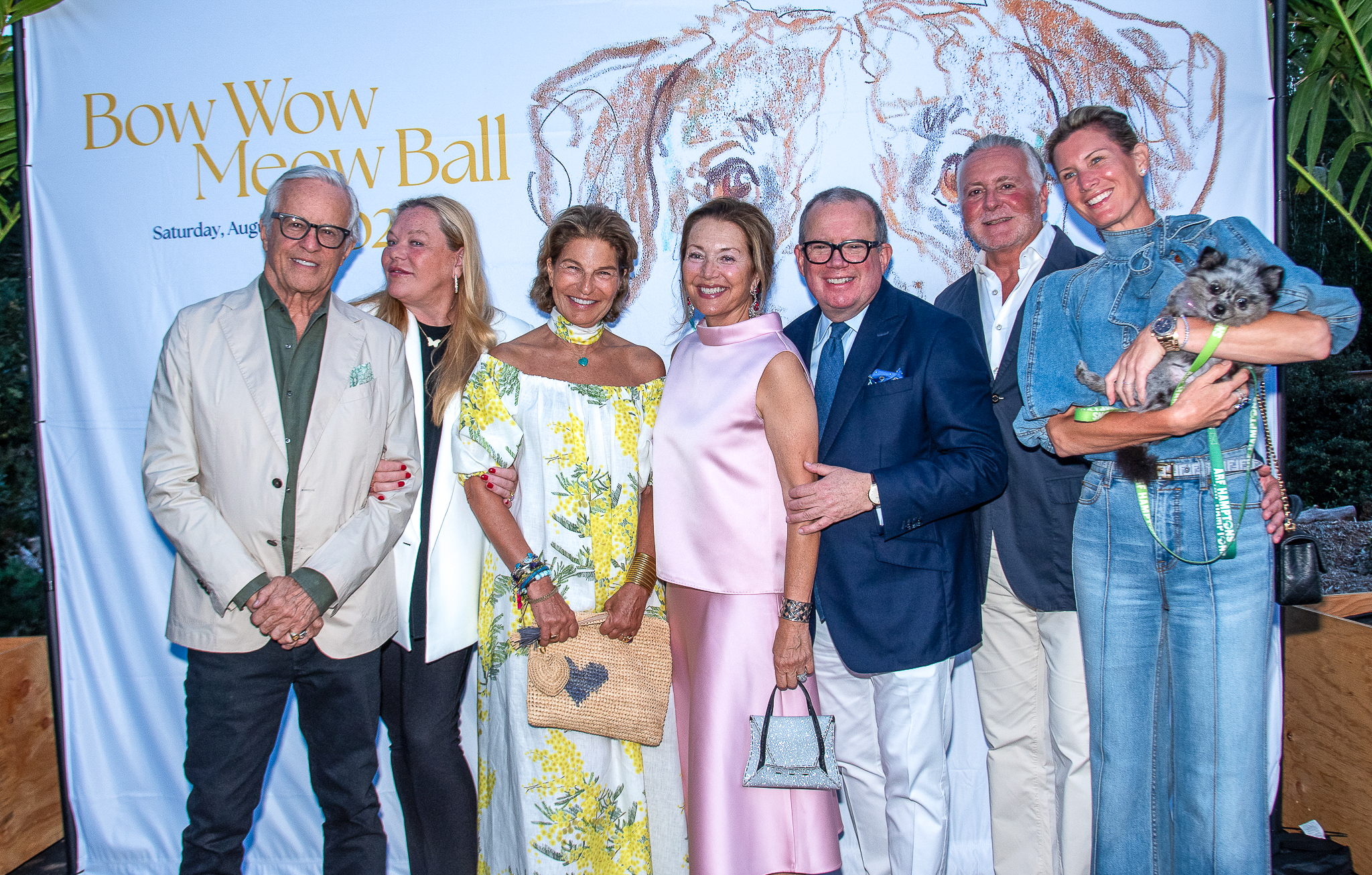 Nathan Bernstein, Katharina Otto-Bernstein, Sissi Bohlen, Lisa McCarthy, Alex Papachristidis, Shahab and Libby Karmley