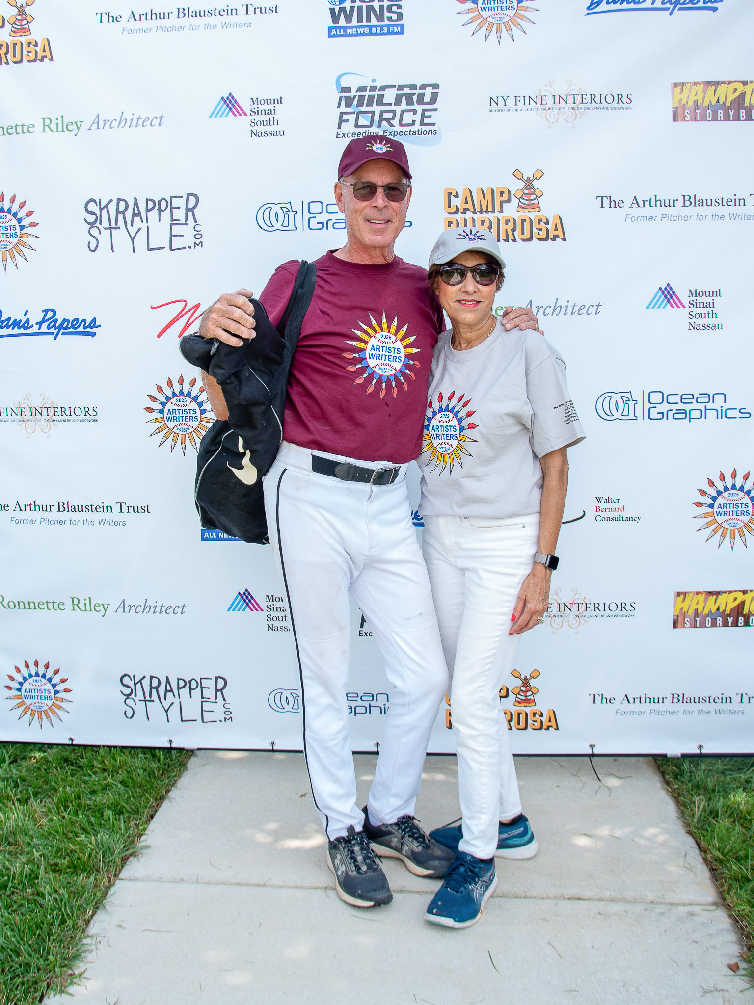 Paul Winam and Lila Pinto