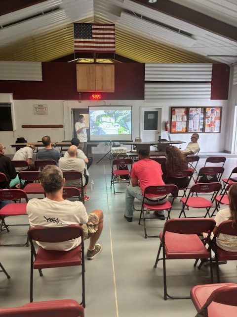 Local skaters joined the Southampton Town Board to discuss the Red Creek Skate Park plans skatepark