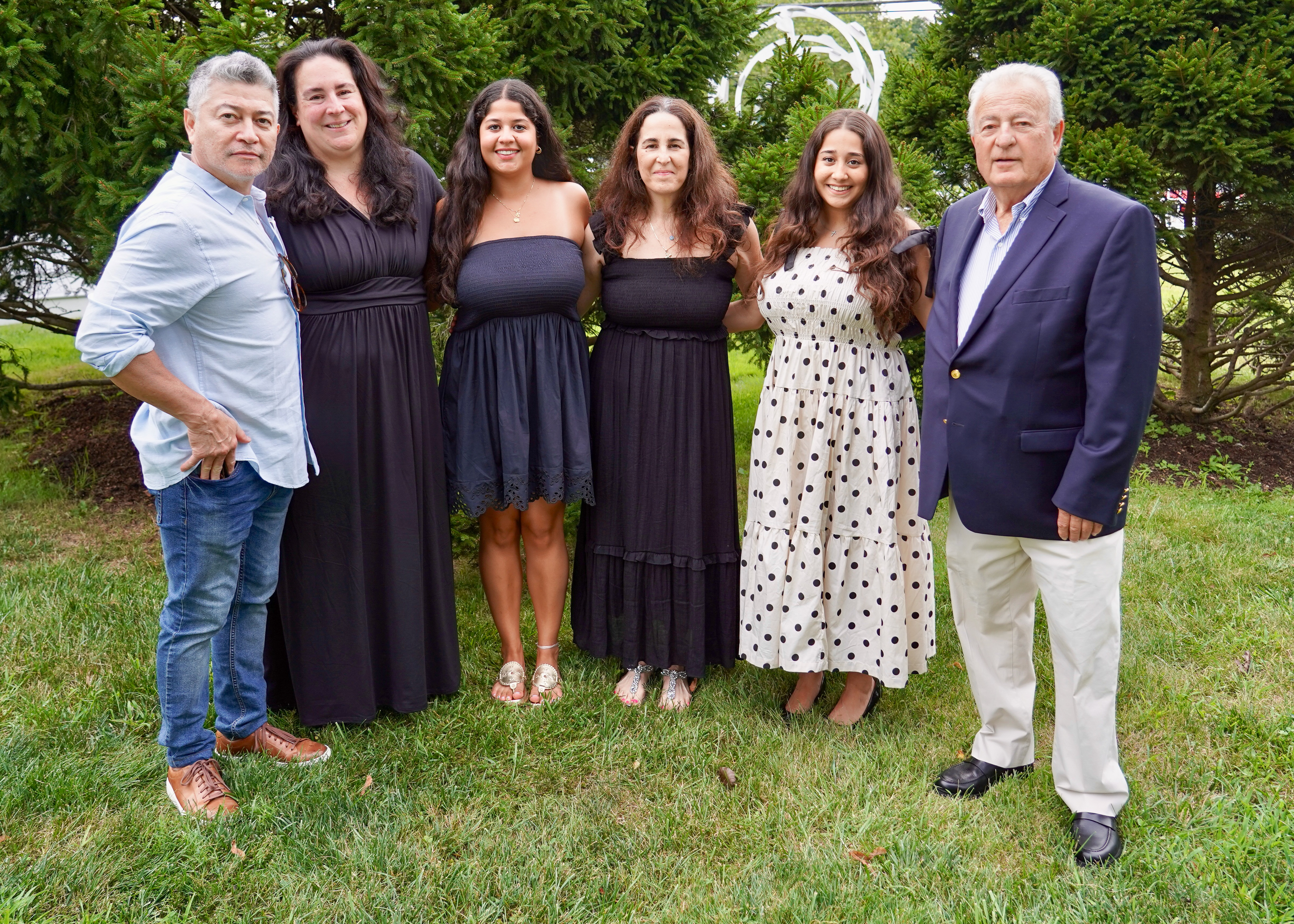 Laggis Family: Mauricio Lima, Jamie Laggis, Stella Lima, Maria L
