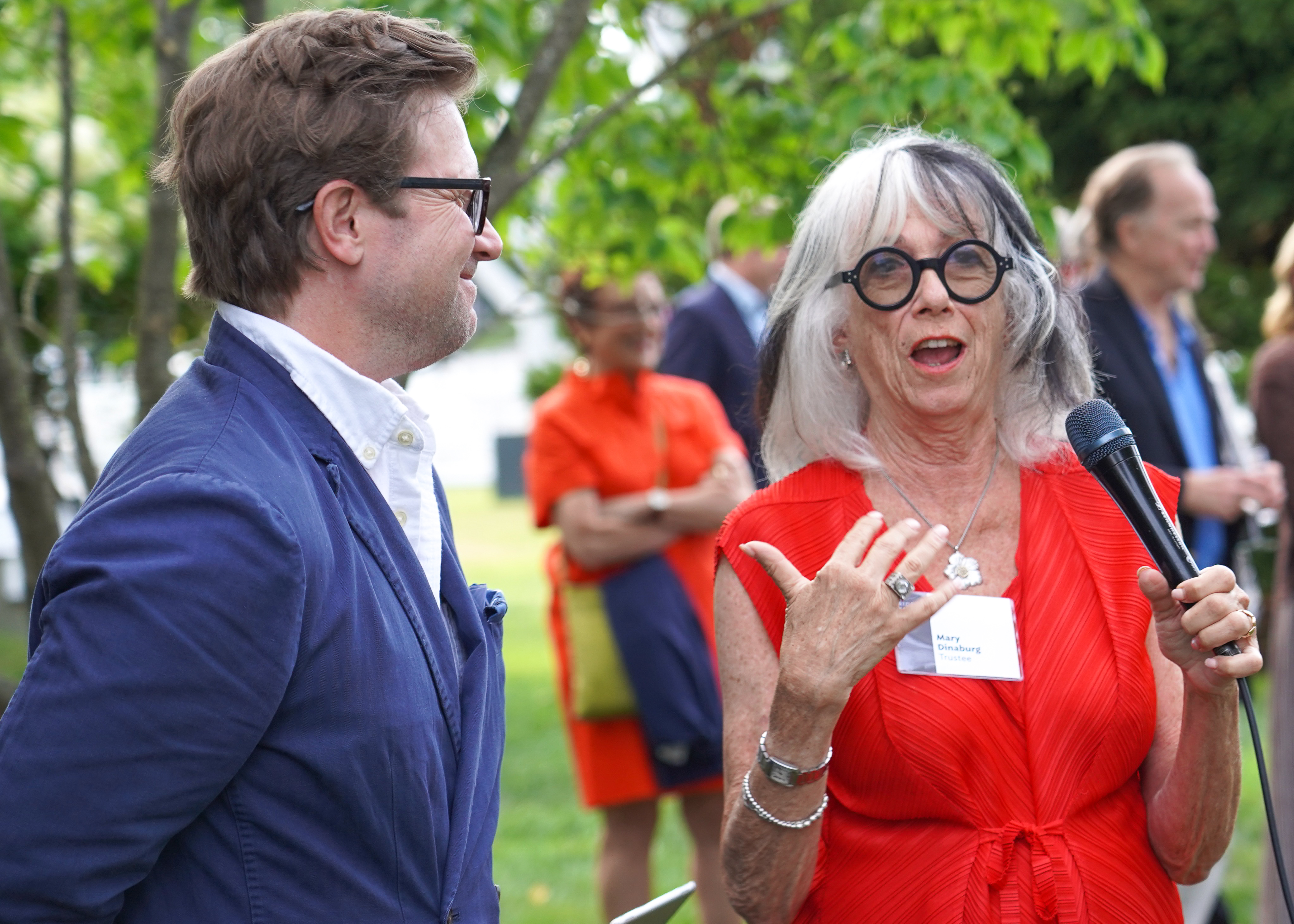 Tim Malyk & Mary Dinaburg BH Mues. Board Members