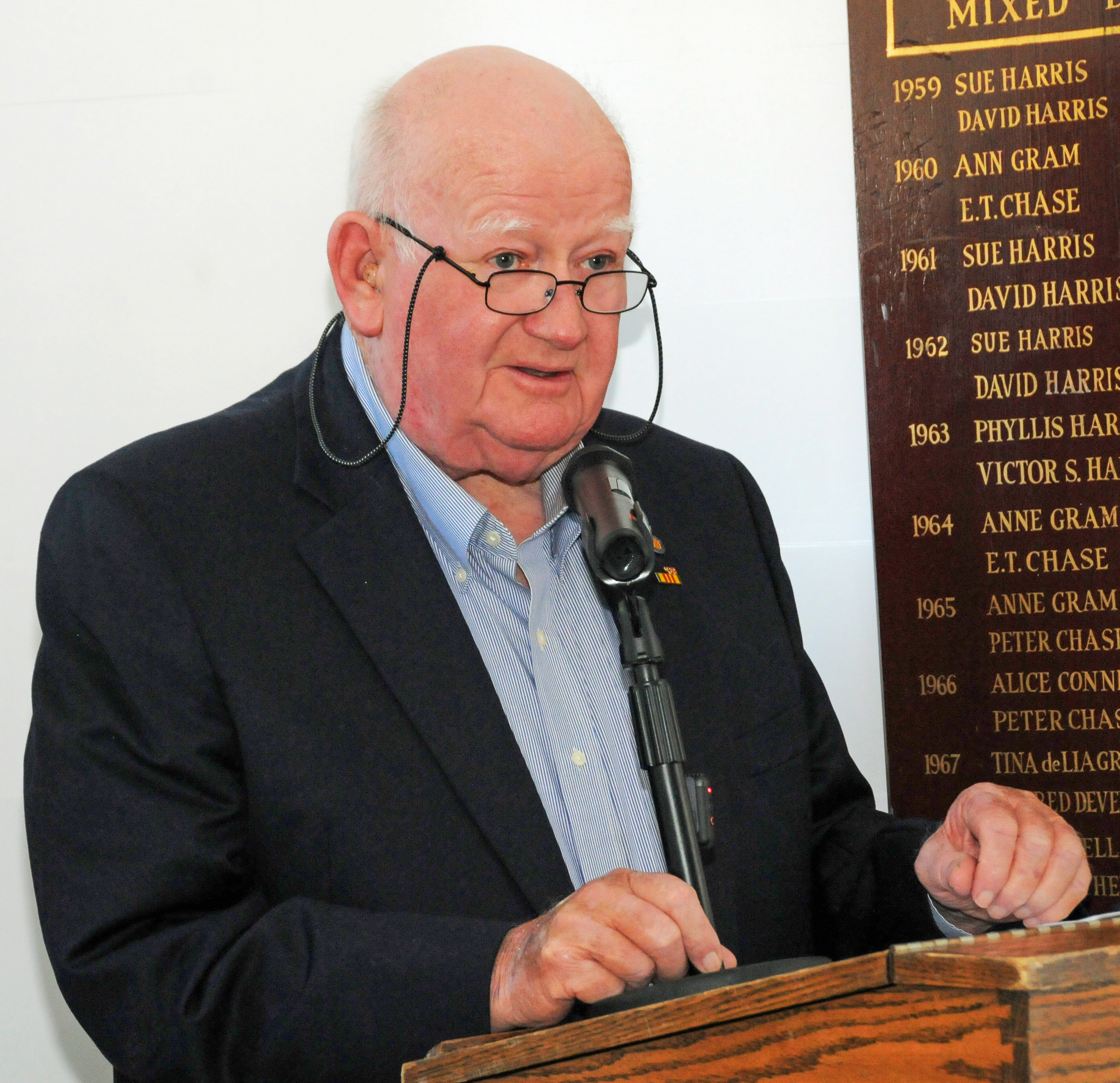 V. P. S. Chairman David Brown