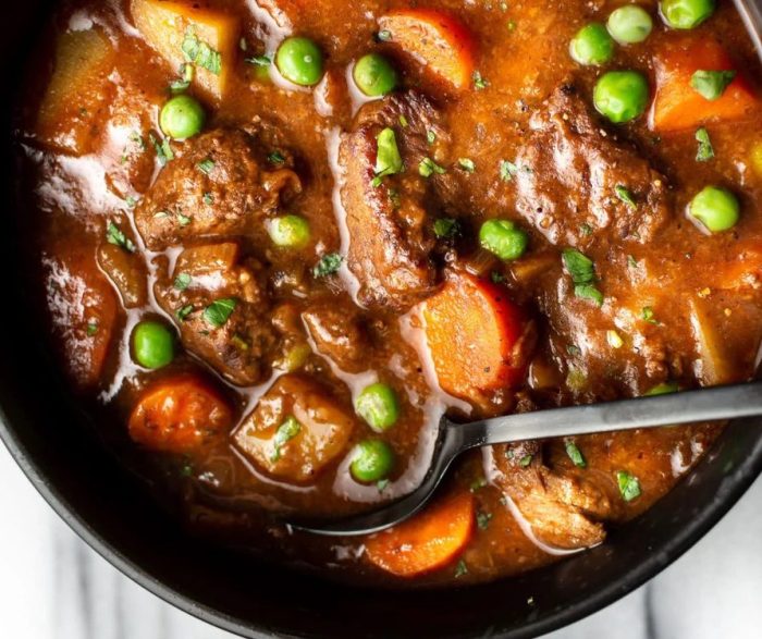 The Golden Pear Café New England Beef Stew