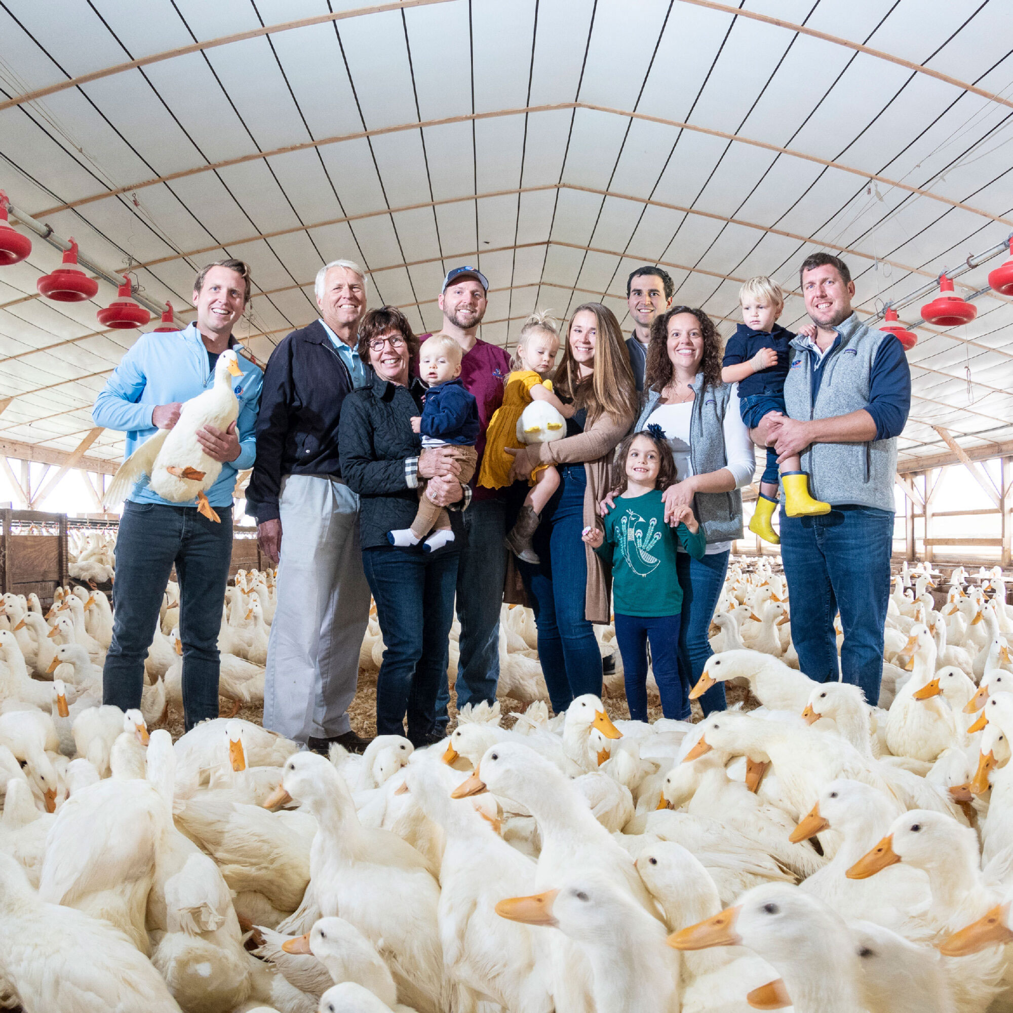 The Joe Jurgielewicz & Son Duck Farm has been going strong in Hamburg, Pennsylvania since 1983 – but before that, they were one of the many Long Island duck farmers.