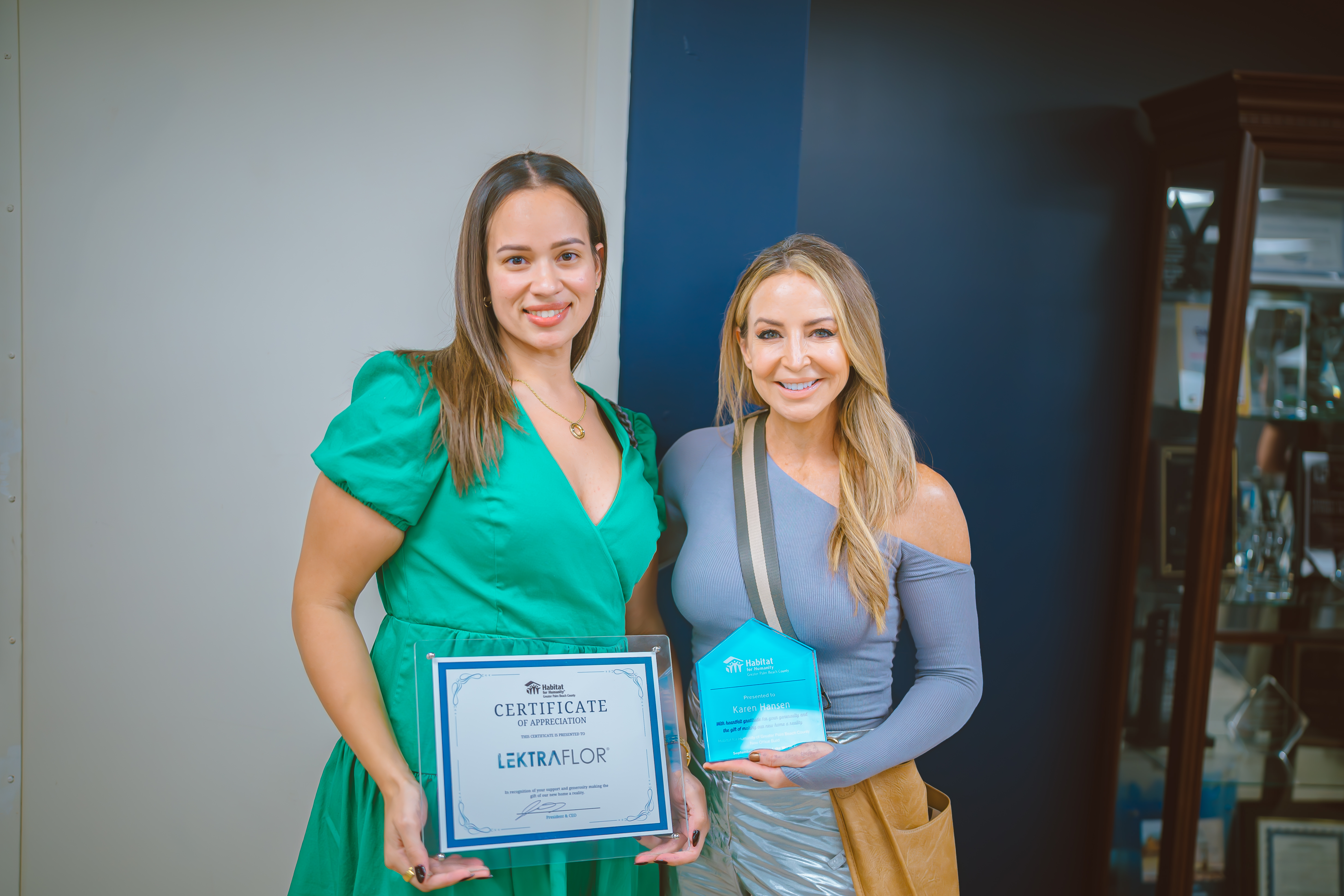 Amanda Botello and Karen Hansen
