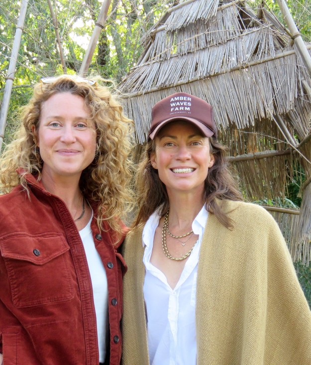 Amanda Merrow a& Katie Baldwin-founders of Amber Waves