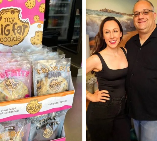 My Big Fat Cookie, Nicole and Christopher Canestro