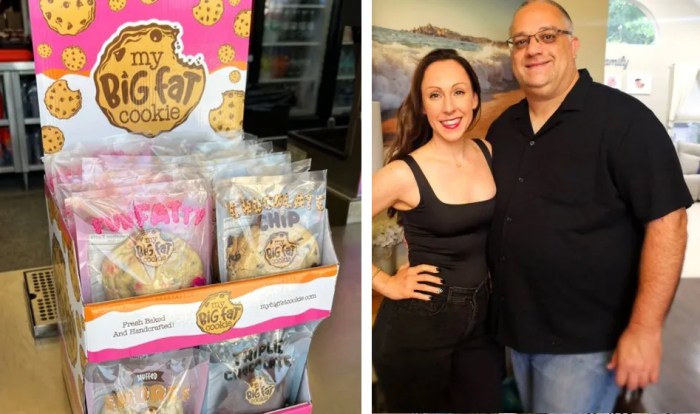 My Big Fat Cookie, Nicole and Christopher Canestro