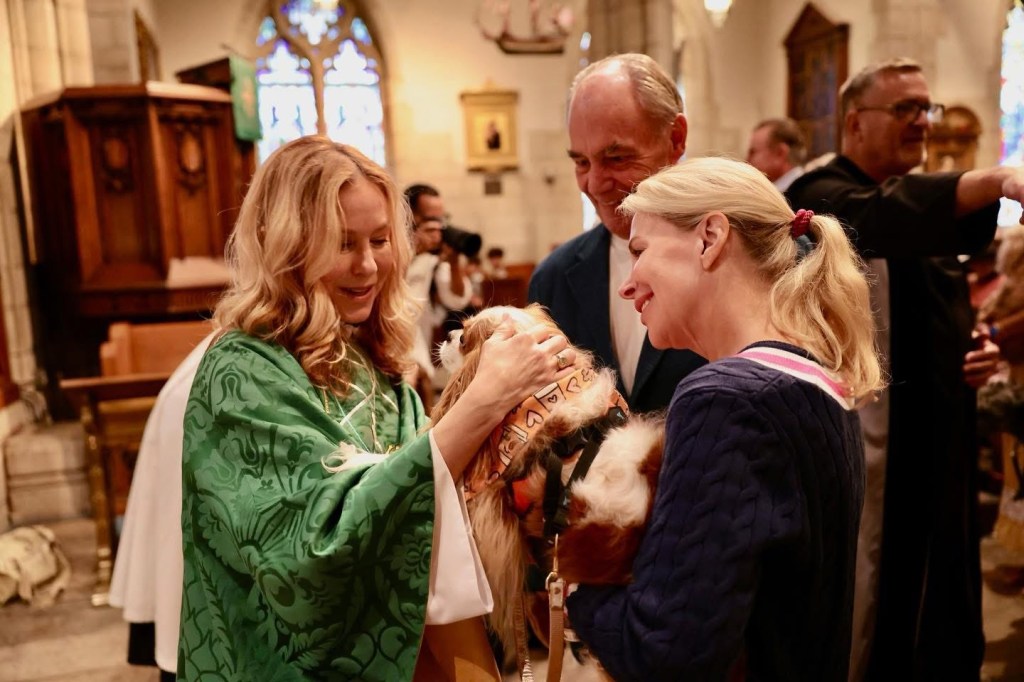 Blessing of the Animals, Courtesy Peggy Adams Animal Rescue League