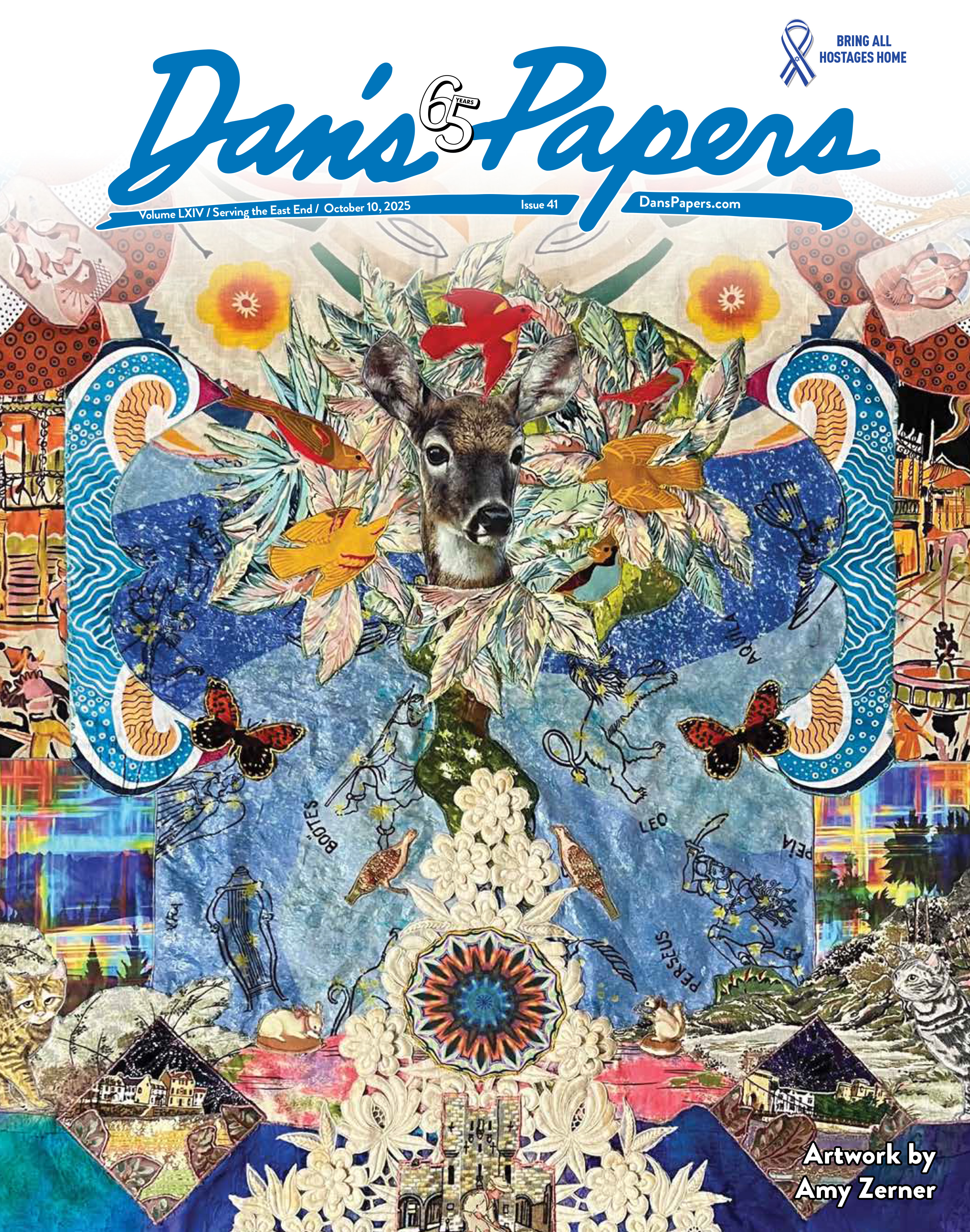 October 10, 2025 Dan's Papers cover art by Amy Zerner