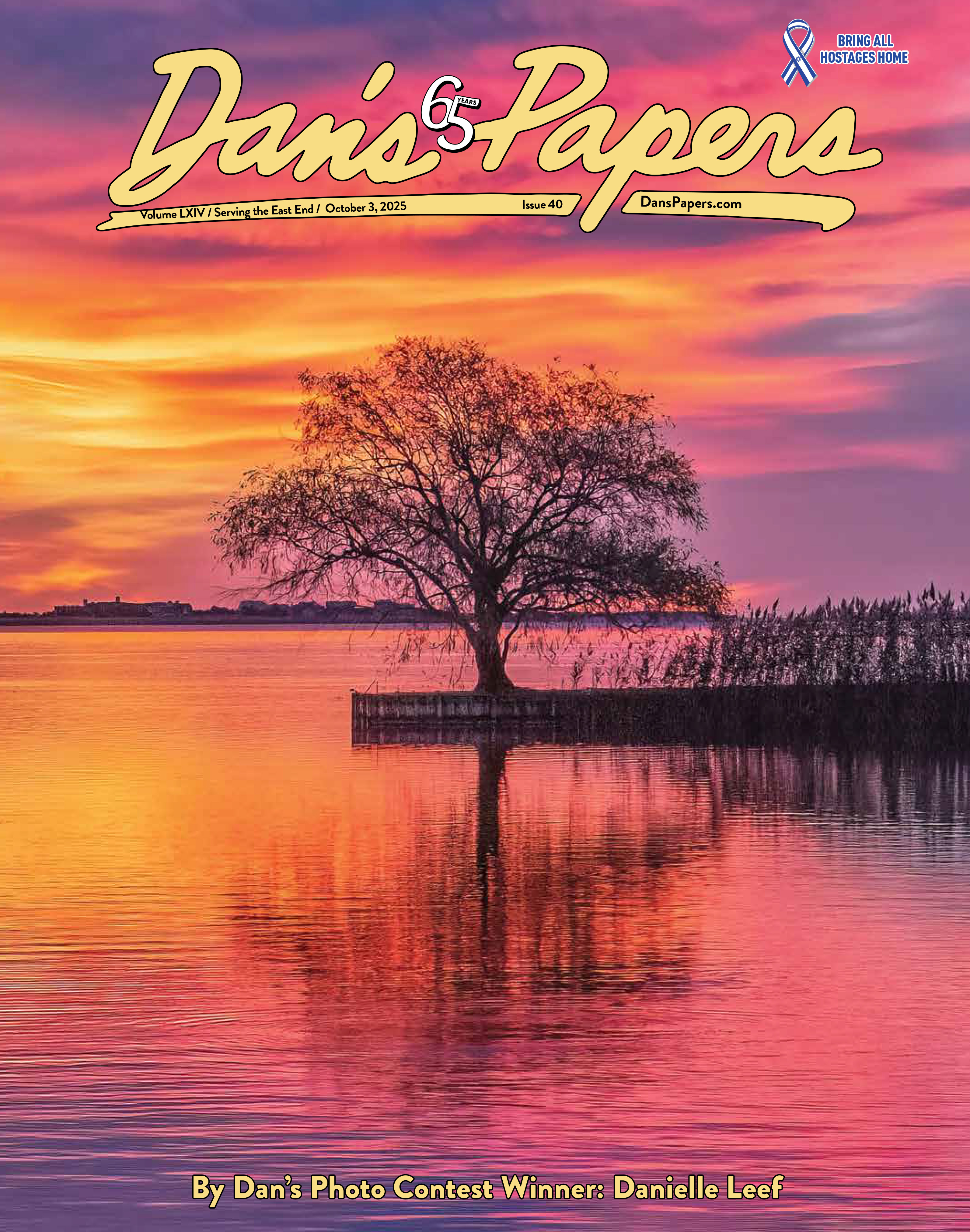 October 3, 2025 Dan's Papers cover art by Danielle Leef