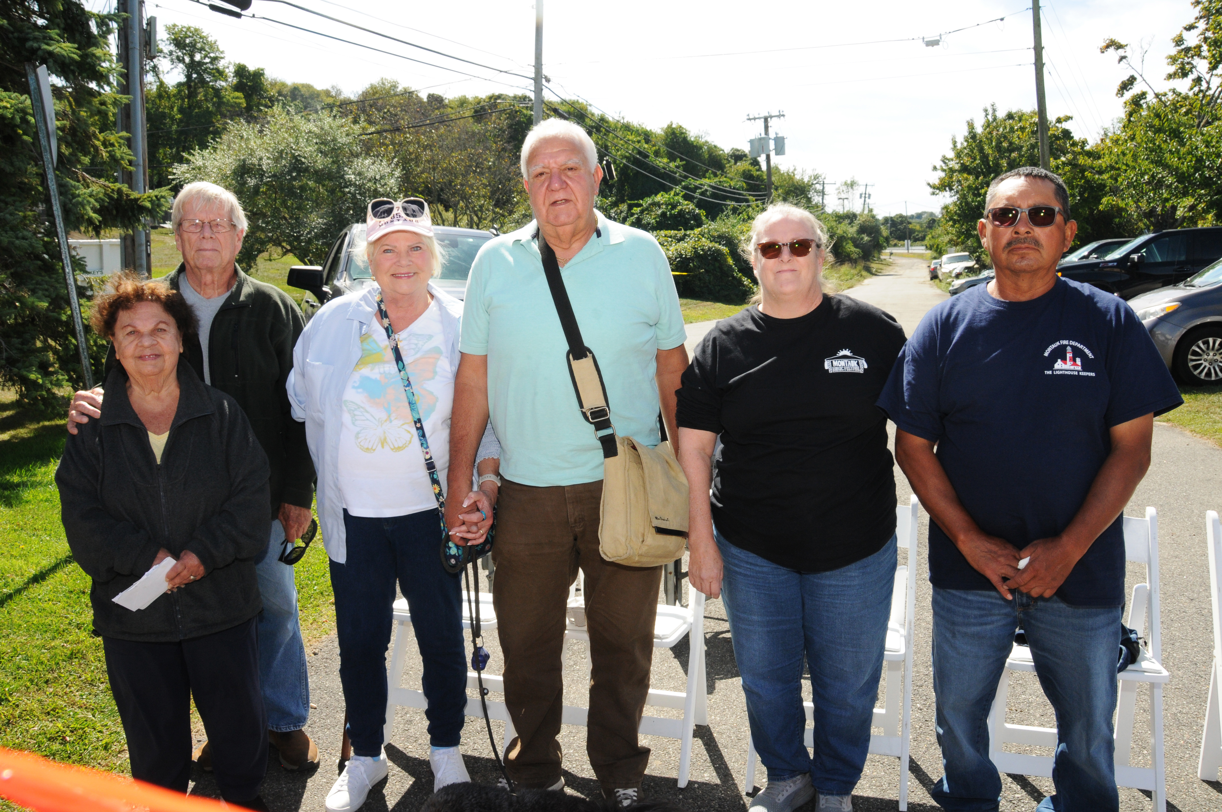 Cathy and Paul Knorr, Carol and Joe Mondello, Sally Sidoti, Antonio Rios