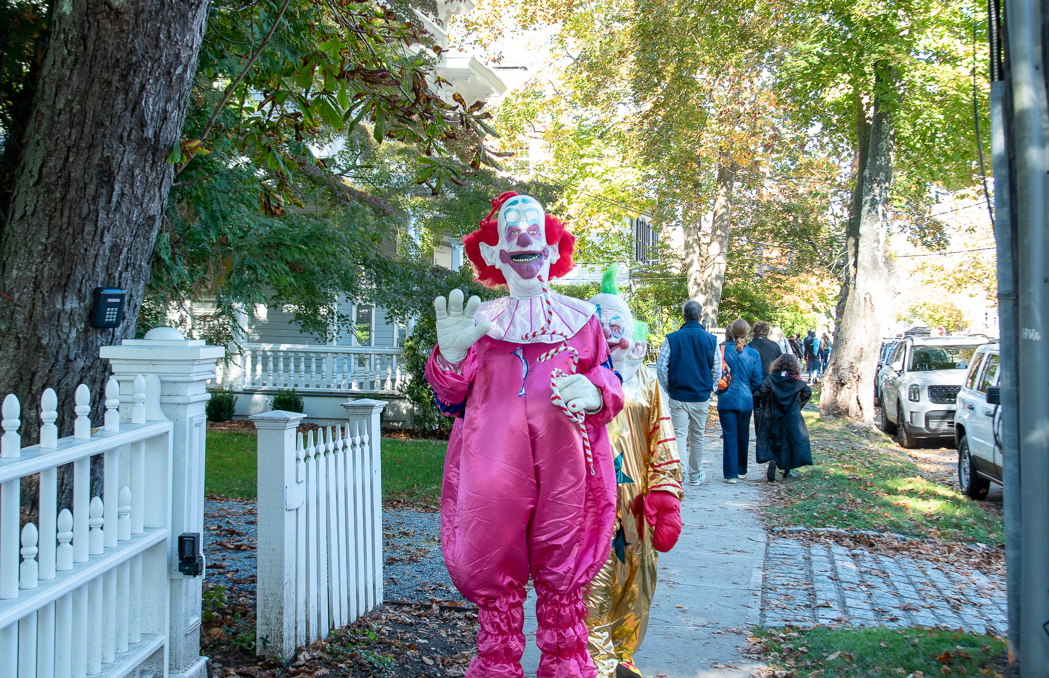 Clowning around on Main St