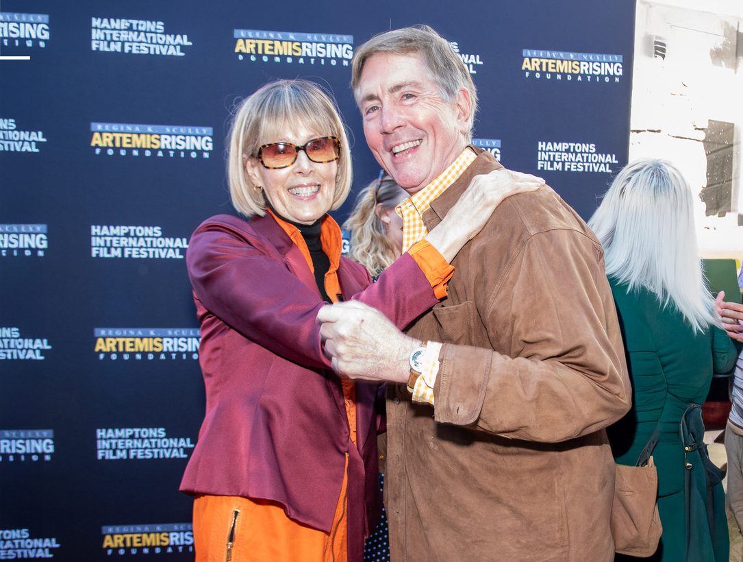 Bill McCuddy and E. Jean Carroll at HIFF 2025